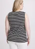 Stripe Print Top sold by Laura