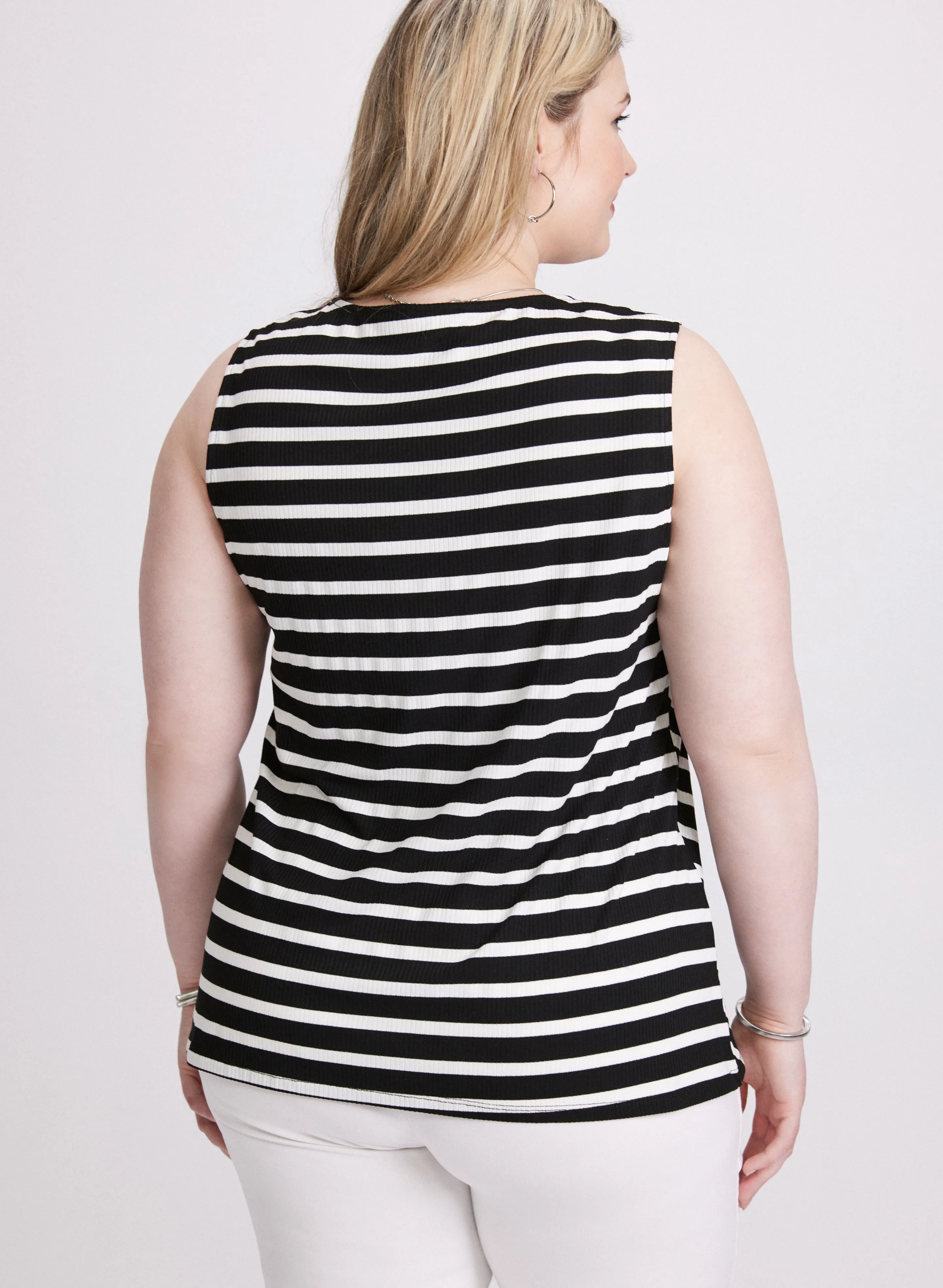 Stripe Print Top sold by Laura product image thumbnail 3