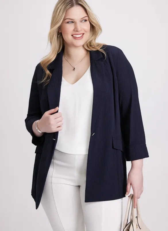 Joseph Ribkoff - Crinkle Jacket made by Laura