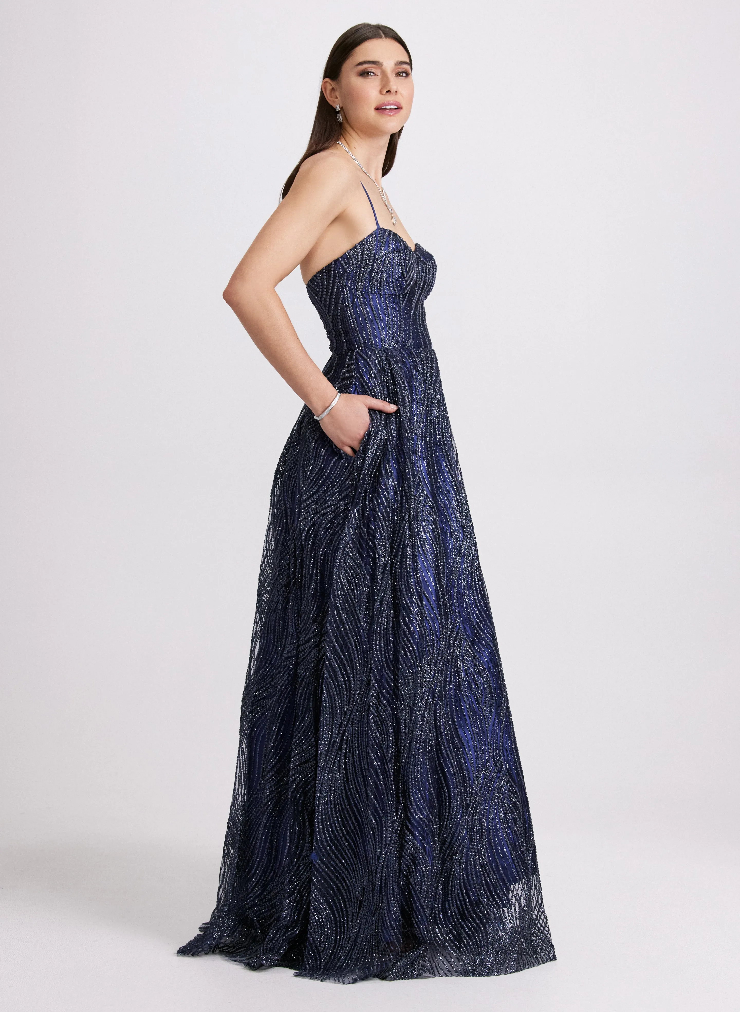 Glitter Embellished Dress sold by Laura product image thumbnail 2