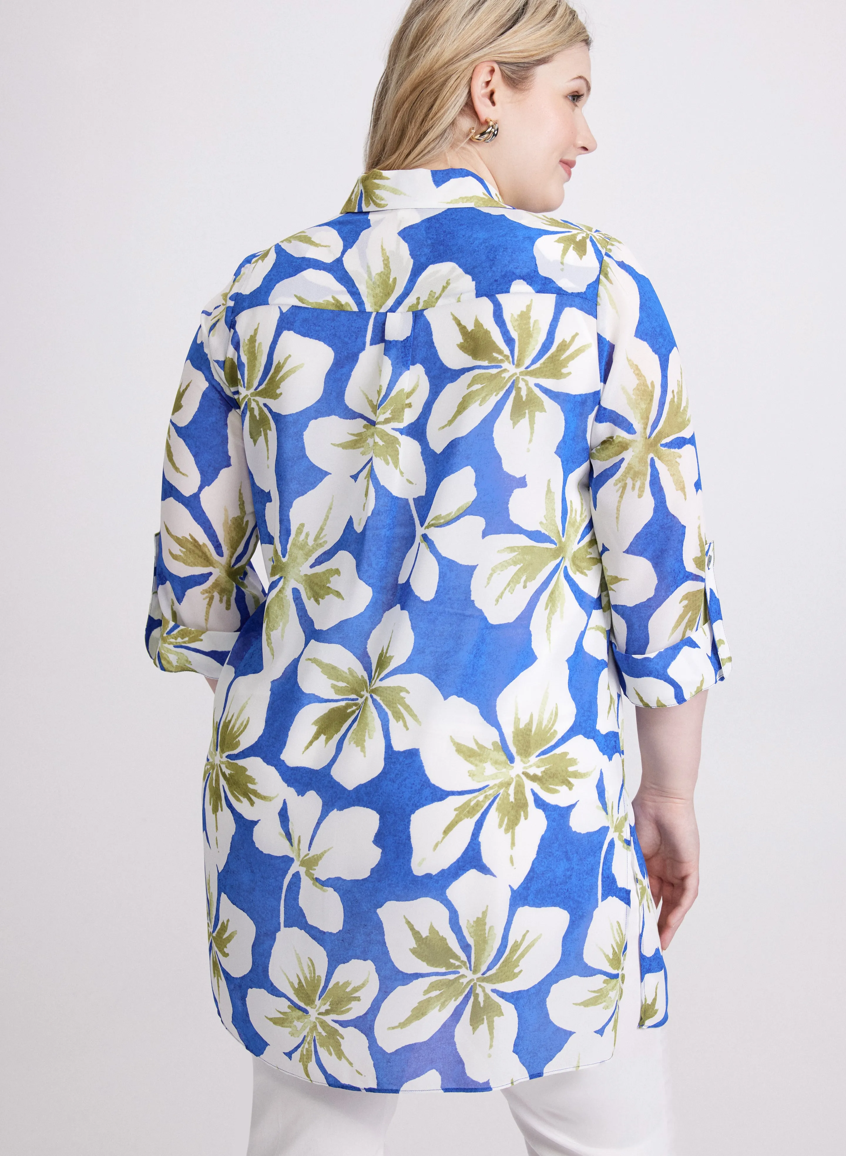 Floral Tunic Blouse sold by Laura product image thumbnail 3