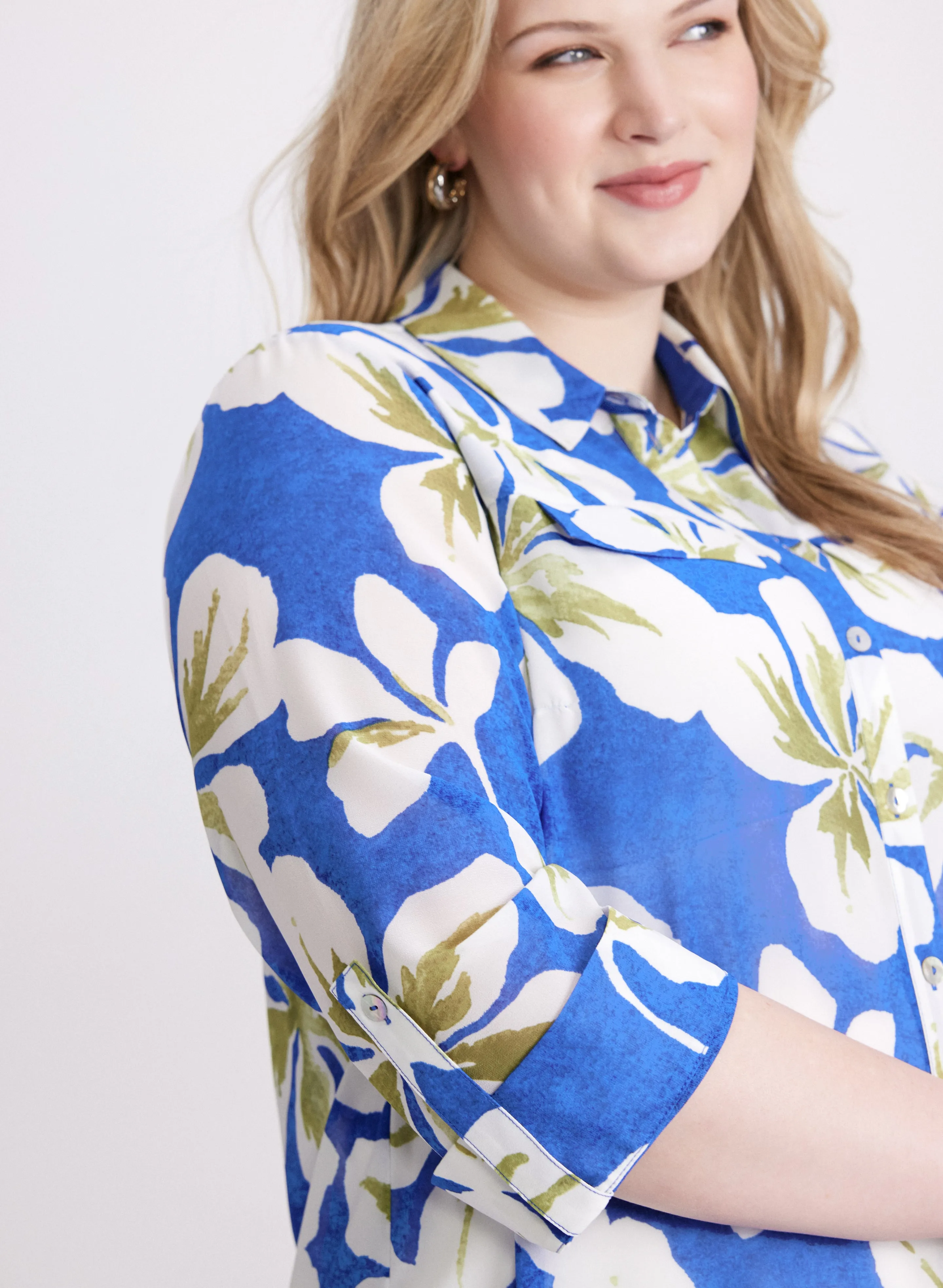 Floral Tunic Blouse sold by Laura product image thumbnail 5