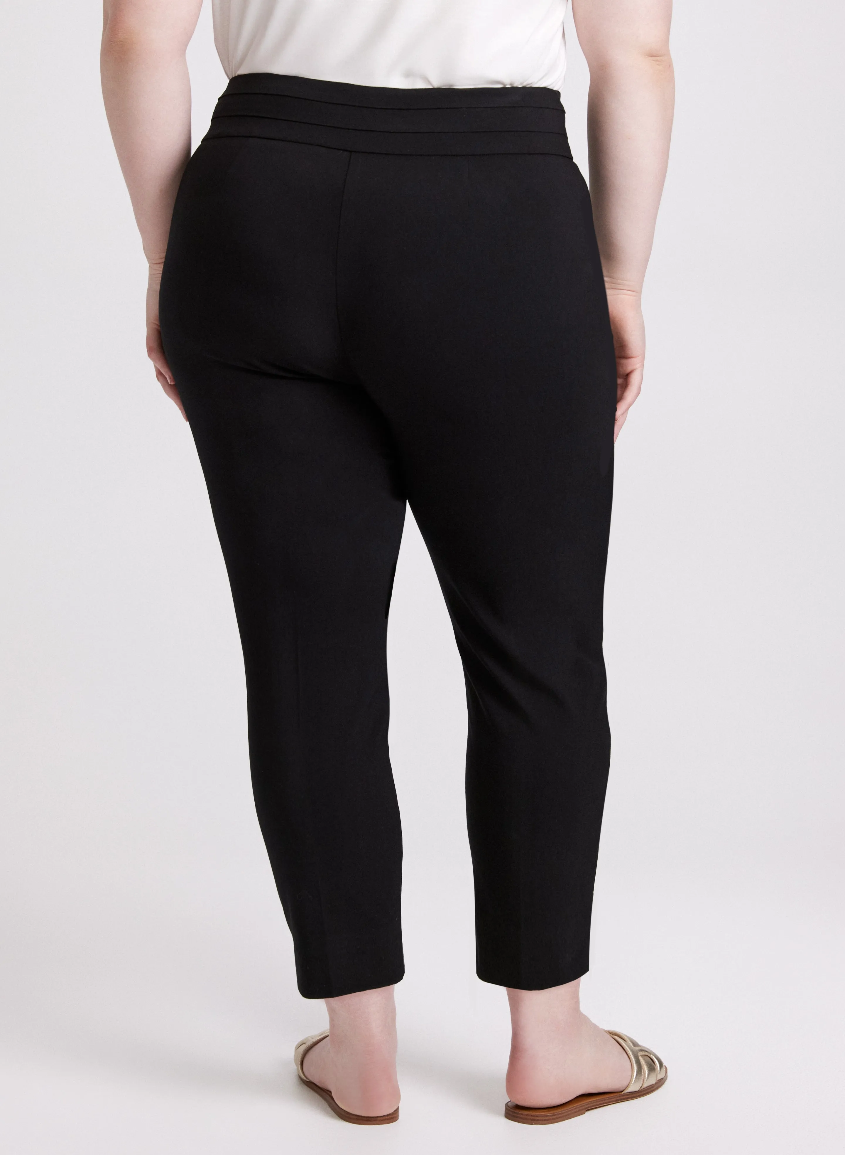 Sofia Slim-Leg Pants - Short sold by Laura product image thumbnail 3