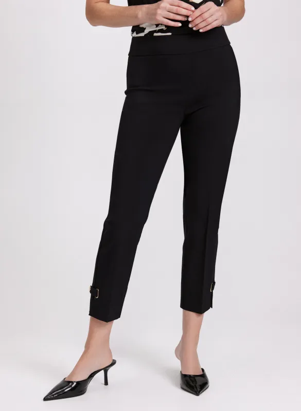 Sofia Slim-Leg Pants - Short sold by Laura