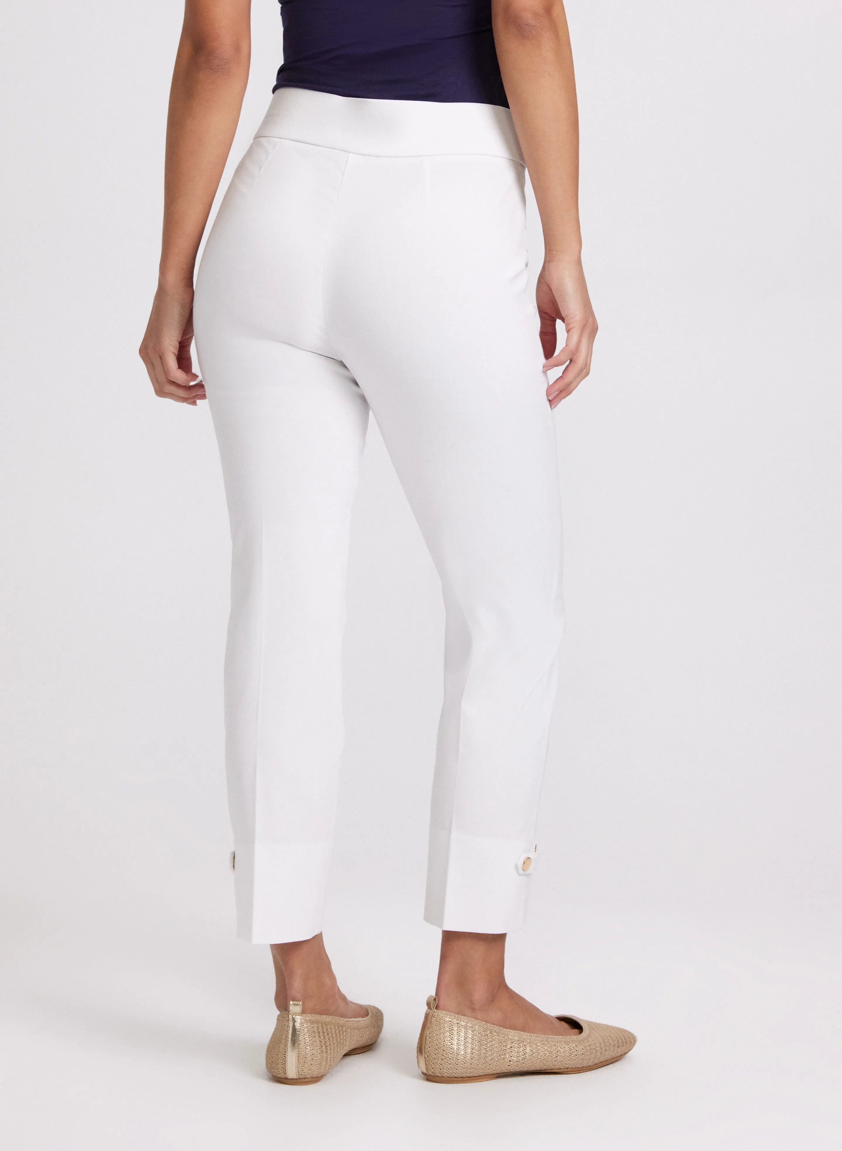 Sofia Slim-Leg Pants - Short sold by Laura product image thumbnail 4