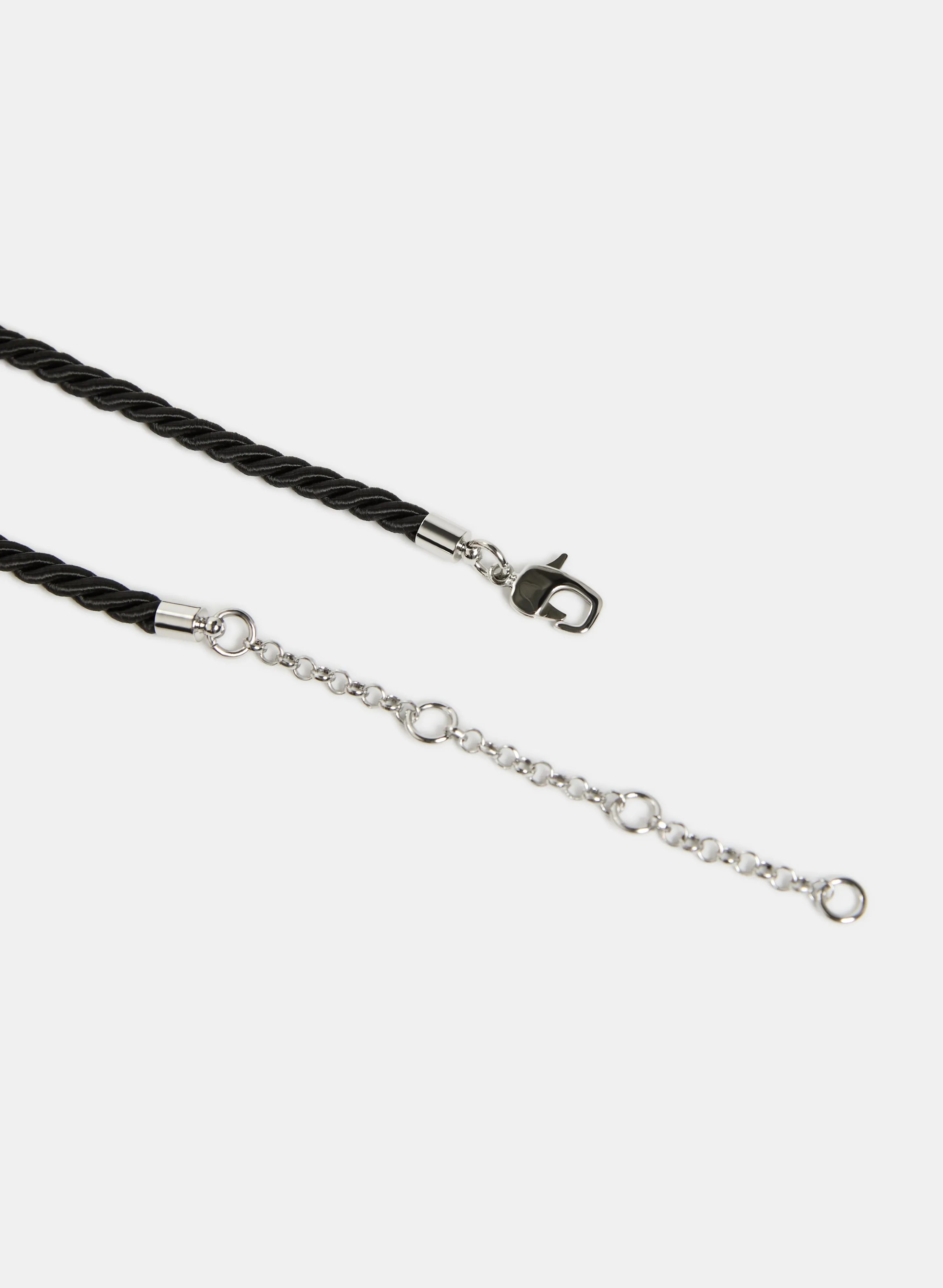 Layered Oval Pendant Cord Necklace sold by Laura product image thumbnail 2