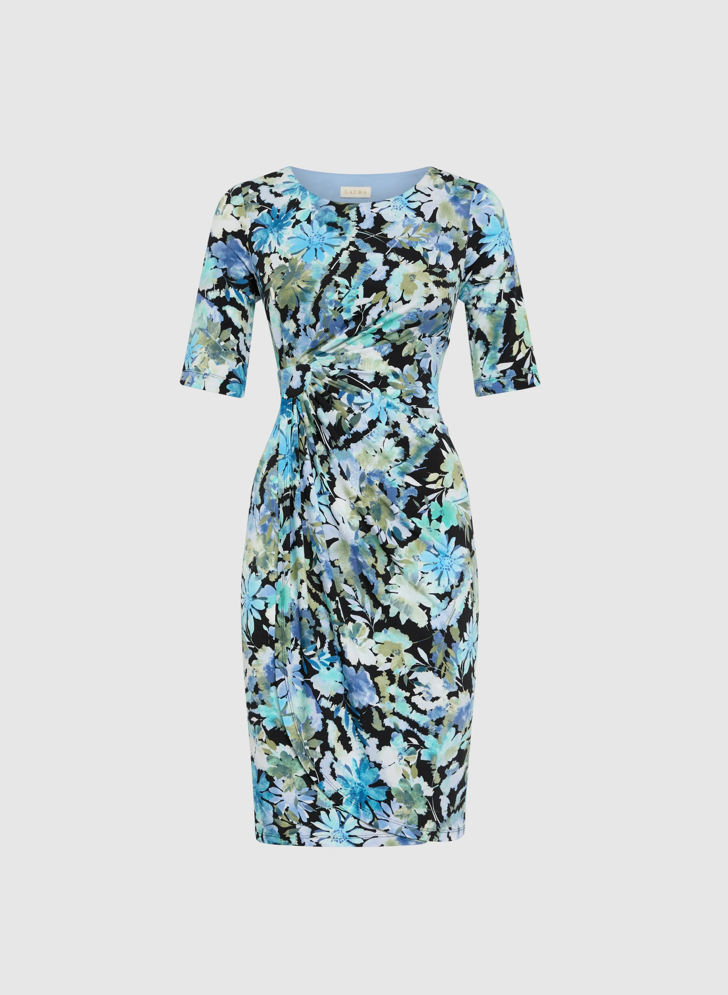 Floral Jersey Dress sold by Laura product image thumbnail 5