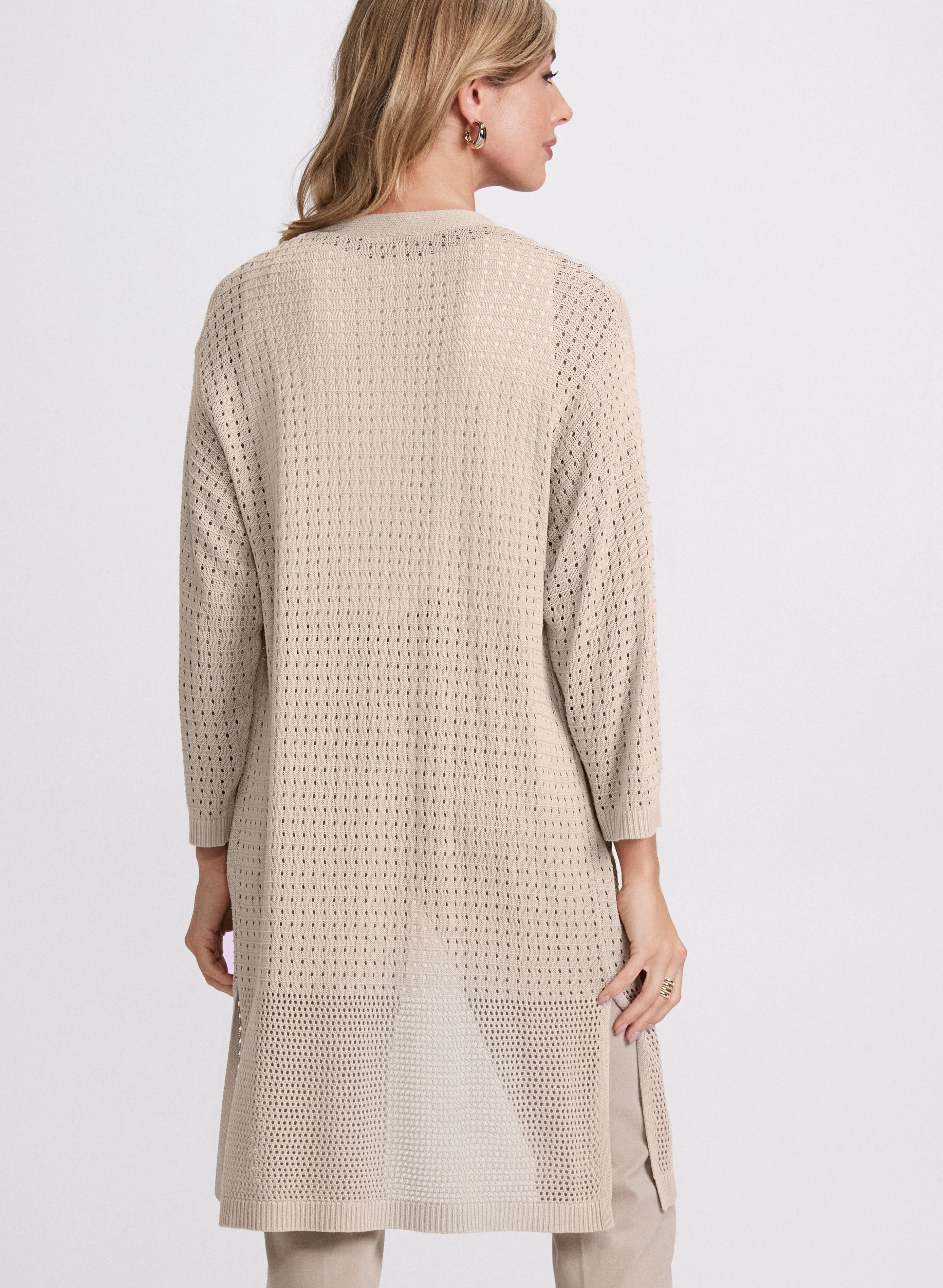 Open Knit Cardigan sold by Laura product image thumbnail 3