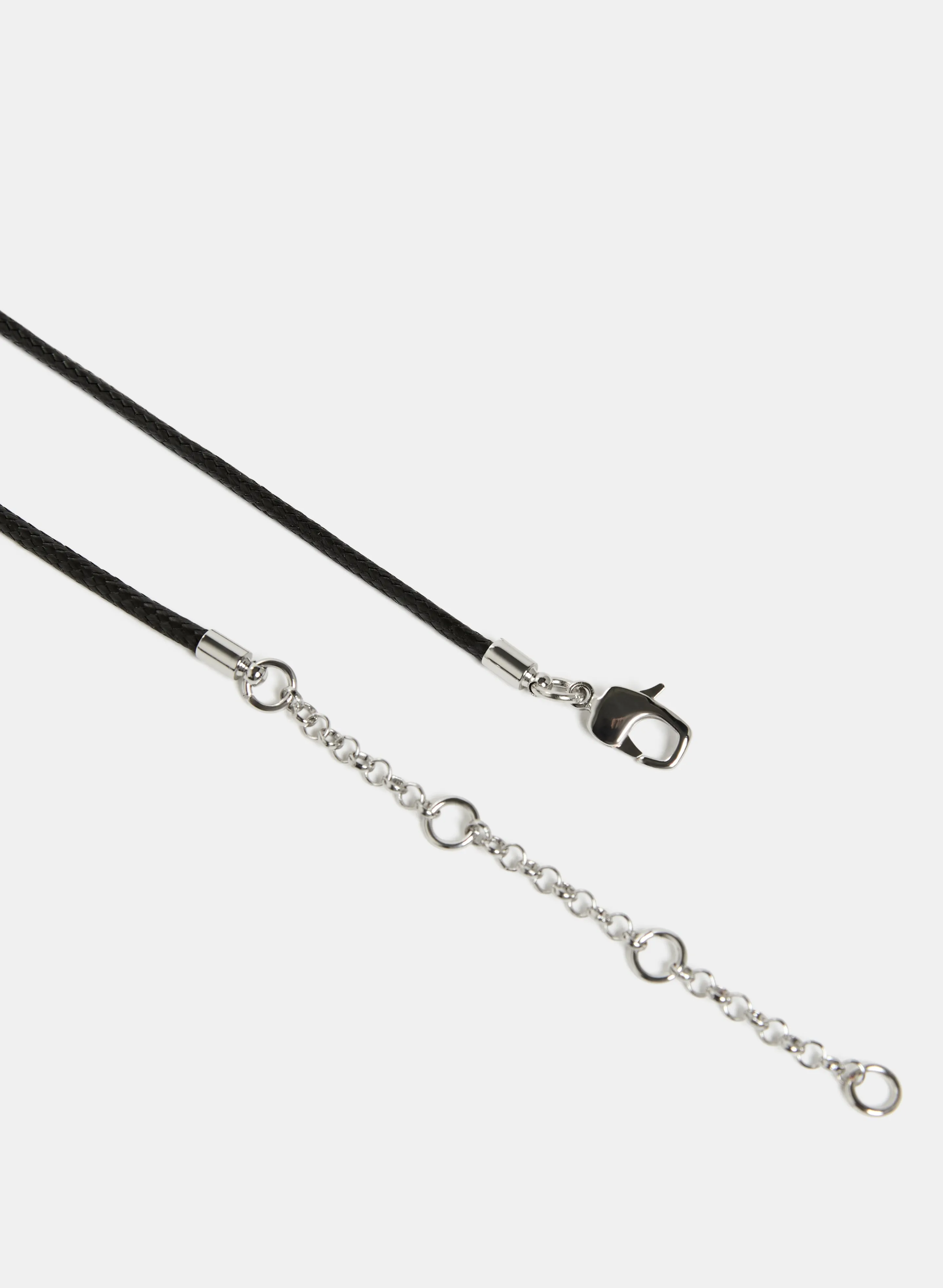 Cord Open Hoop Pendant Necklace sold by Laura product image thumbnail 2