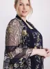 Floral Embroidered Jacket, Top & Pants Set sold by Laura