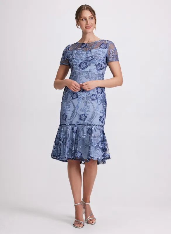 Floral Embroidered Dress sold by Laura