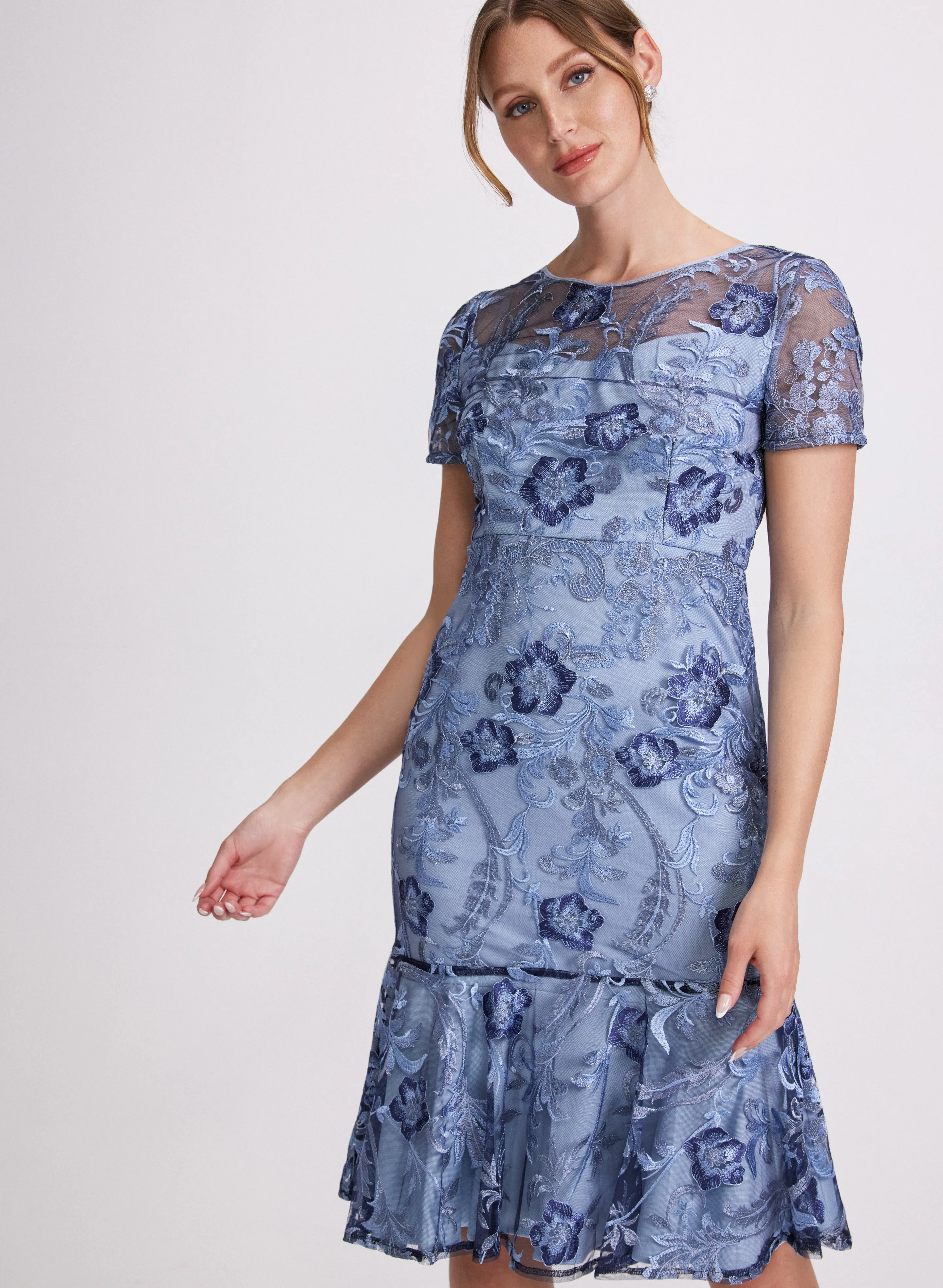 Floral Embroidered Dress sold by Laura product image thumbnail 4