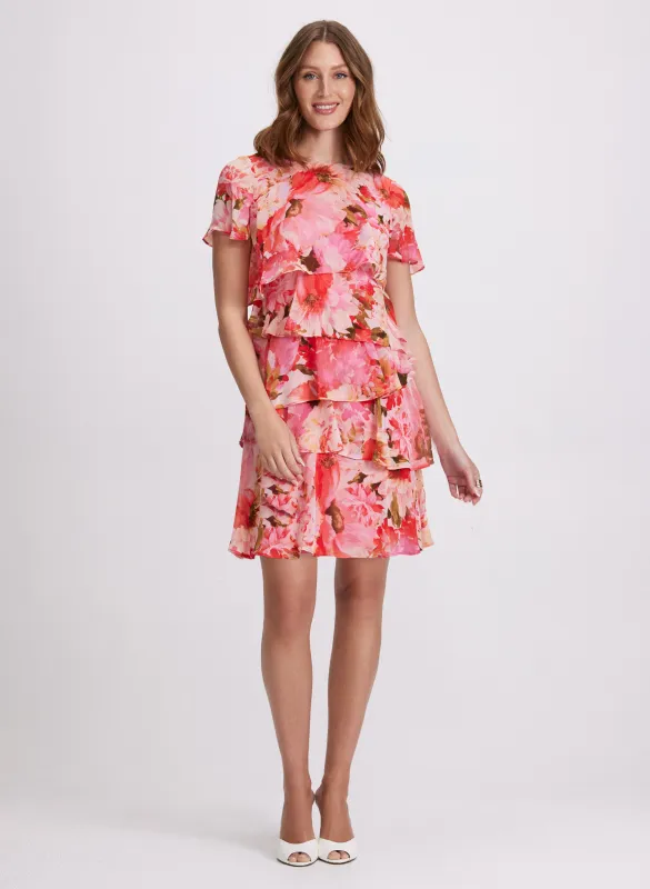 Tiered Floral Dress sold by Laura