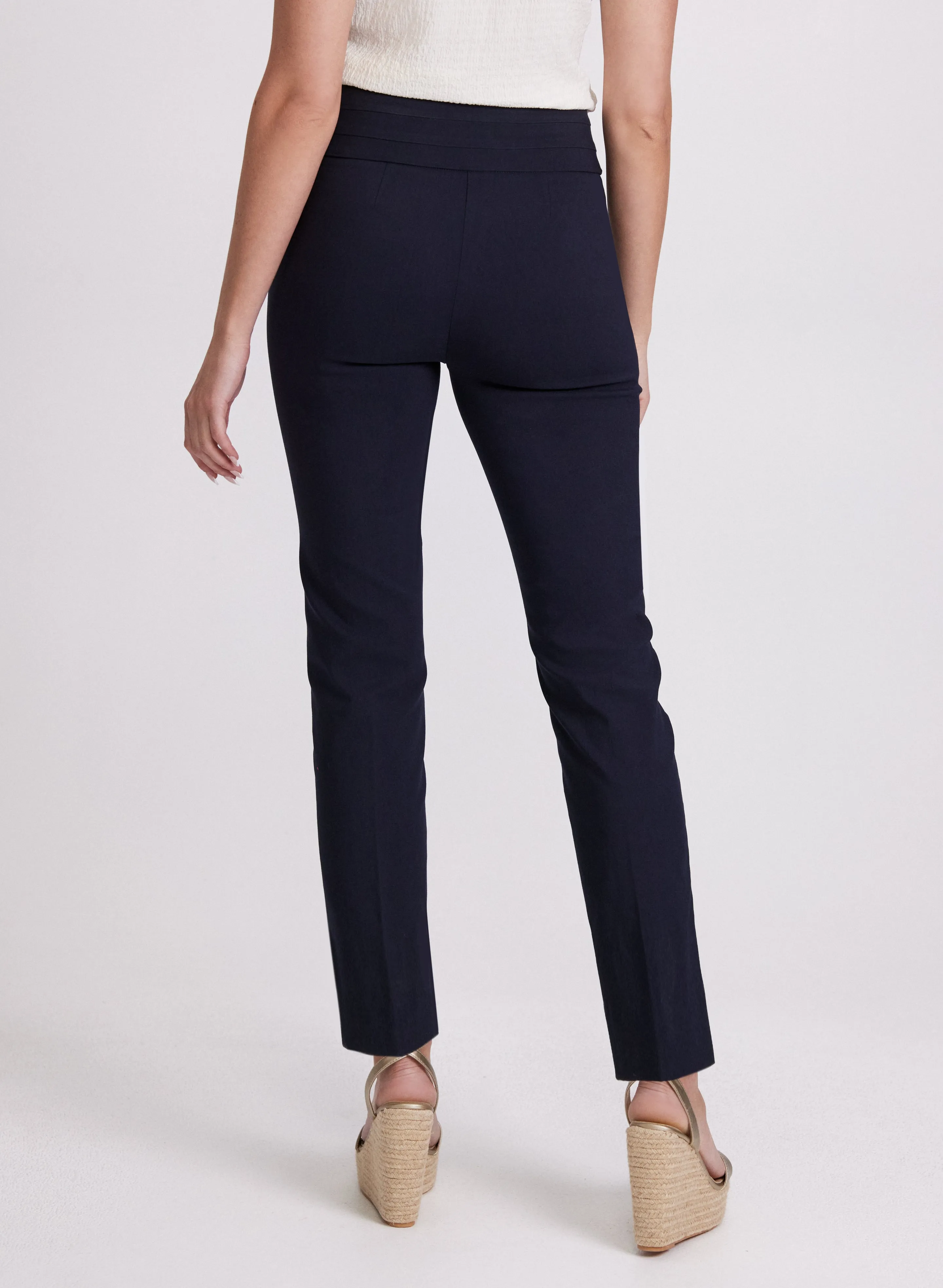 Sofia Slim-Leg Pants - Short sold by Laura product image thumbnail 4