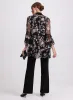 Floral Embroidered Jacket, Top & Pants Set sold by Laura
