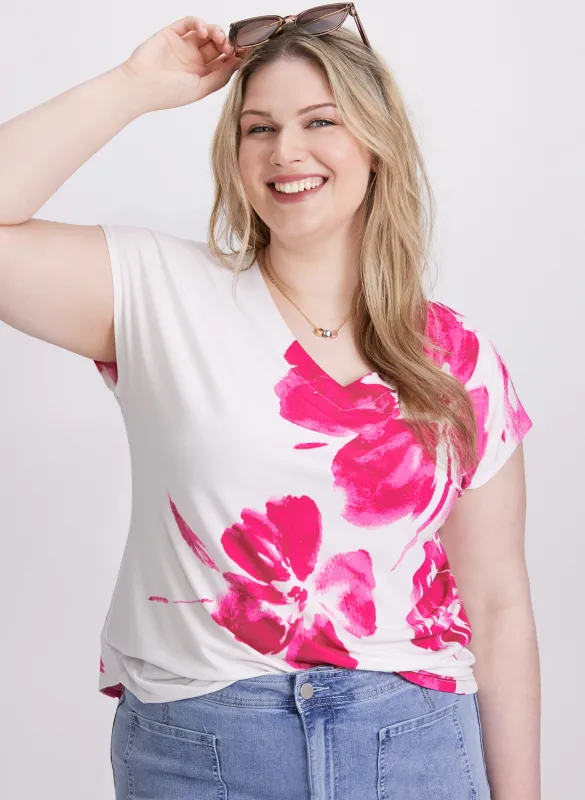 Floral Print Top sold by Laura