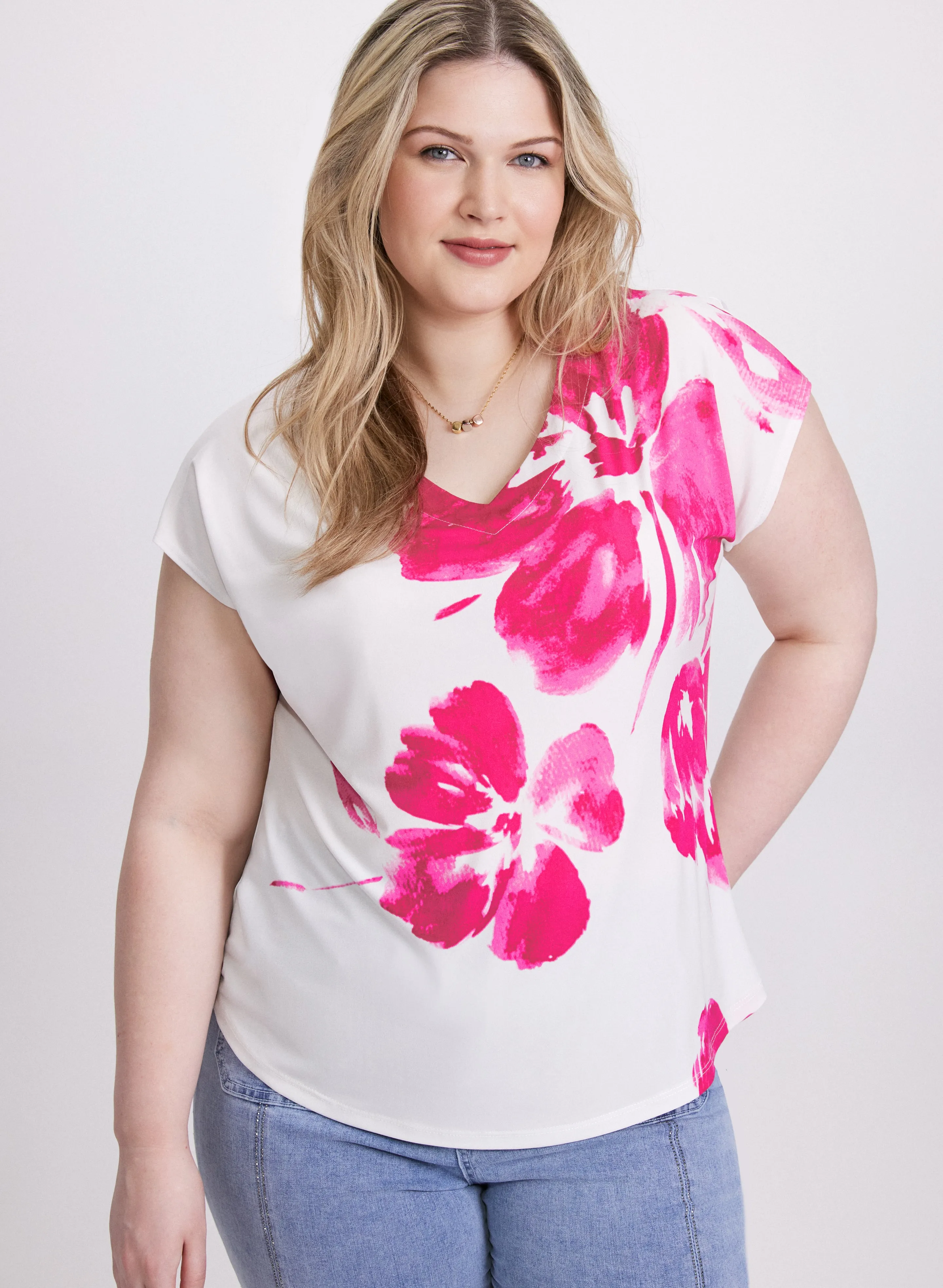 Floral Print Top sold by Laura product image thumbnail 5