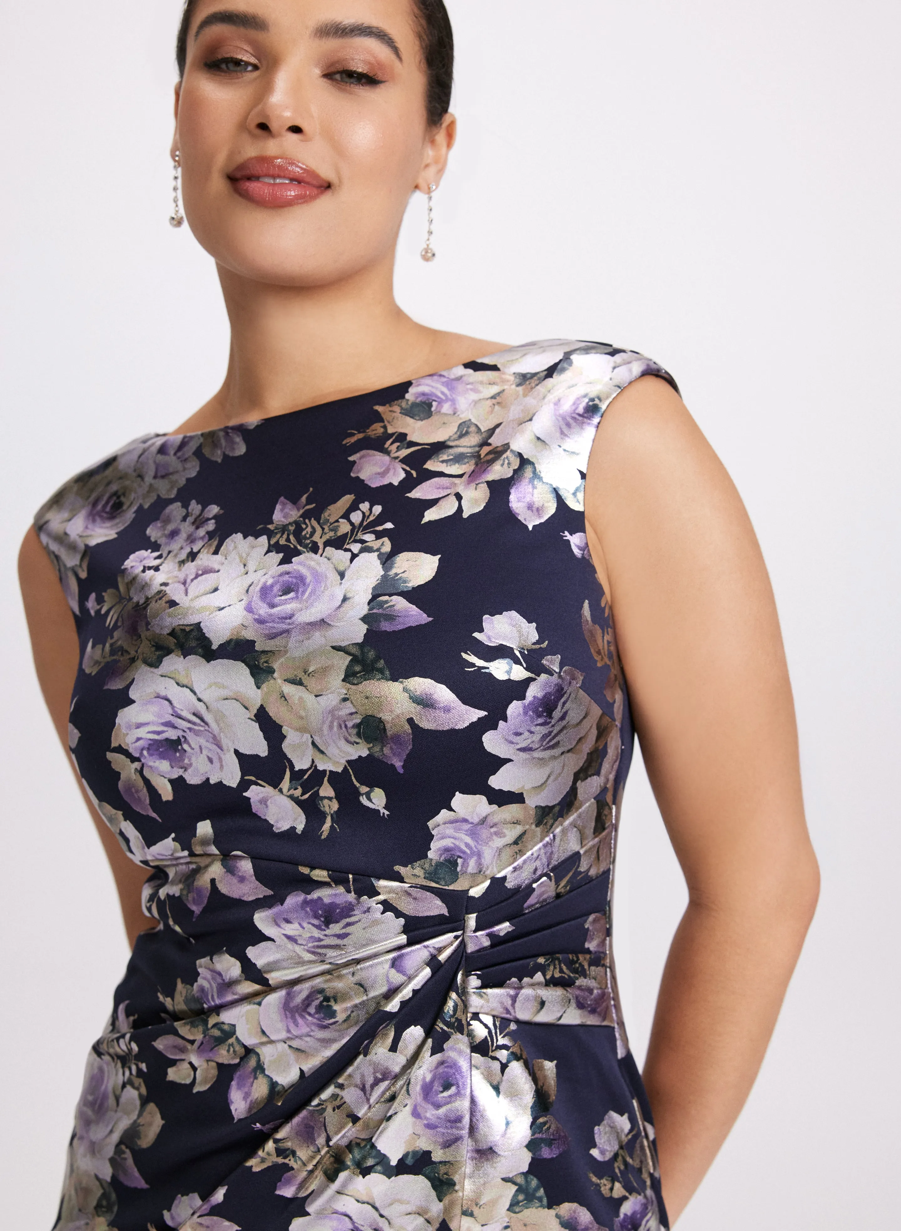 Rose Ruched Dress sold by Laura product image thumbnail 5