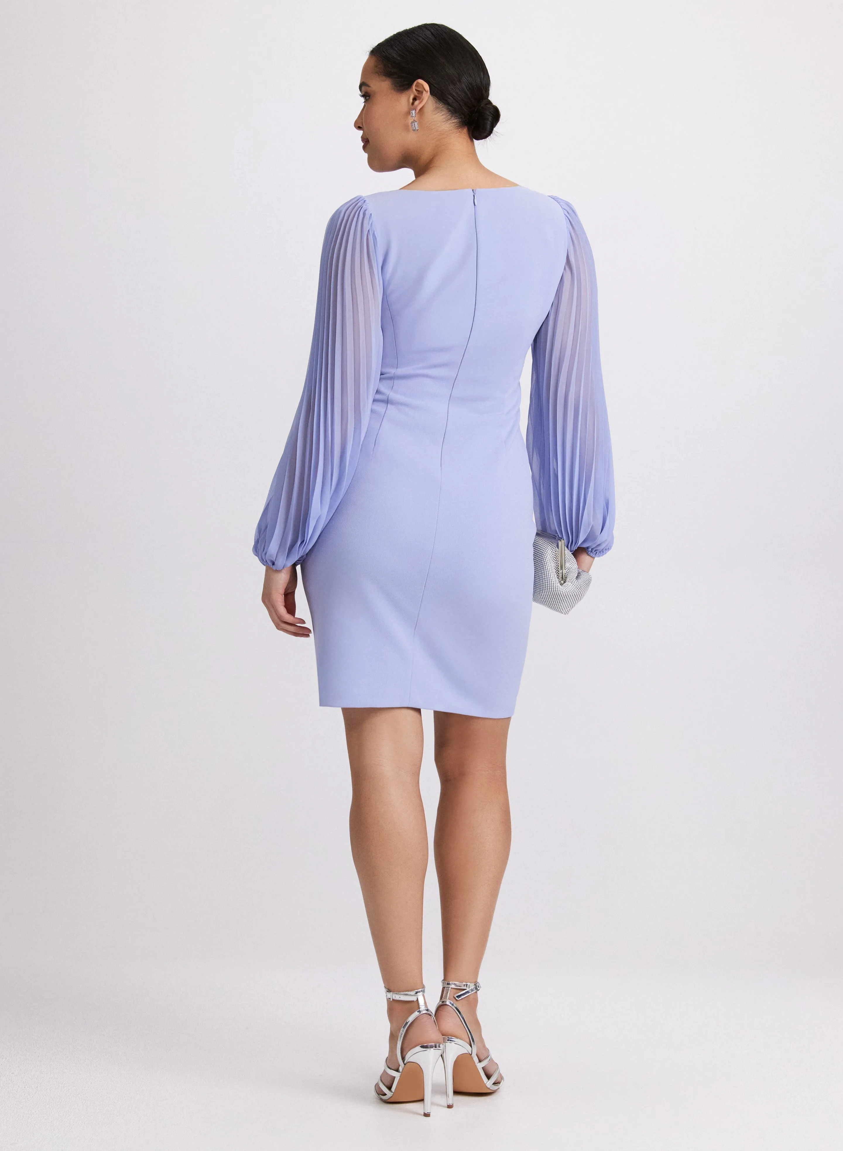 Pleated Sleeves Dress sold by Laura product image thumbnail 2