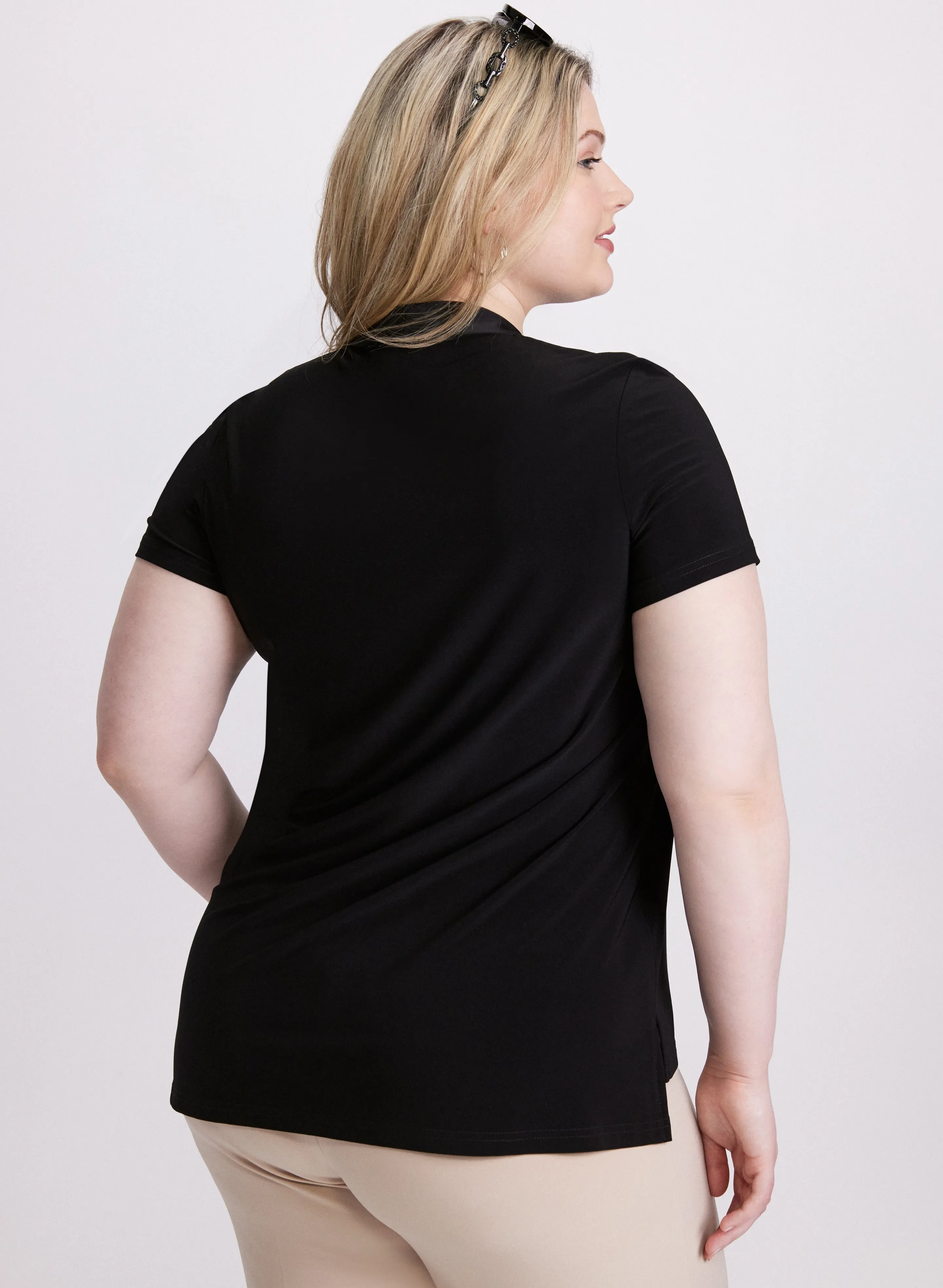 Joseph Ribkoff - V-Neck Tie Top sold by Laura product image thumbnail 5