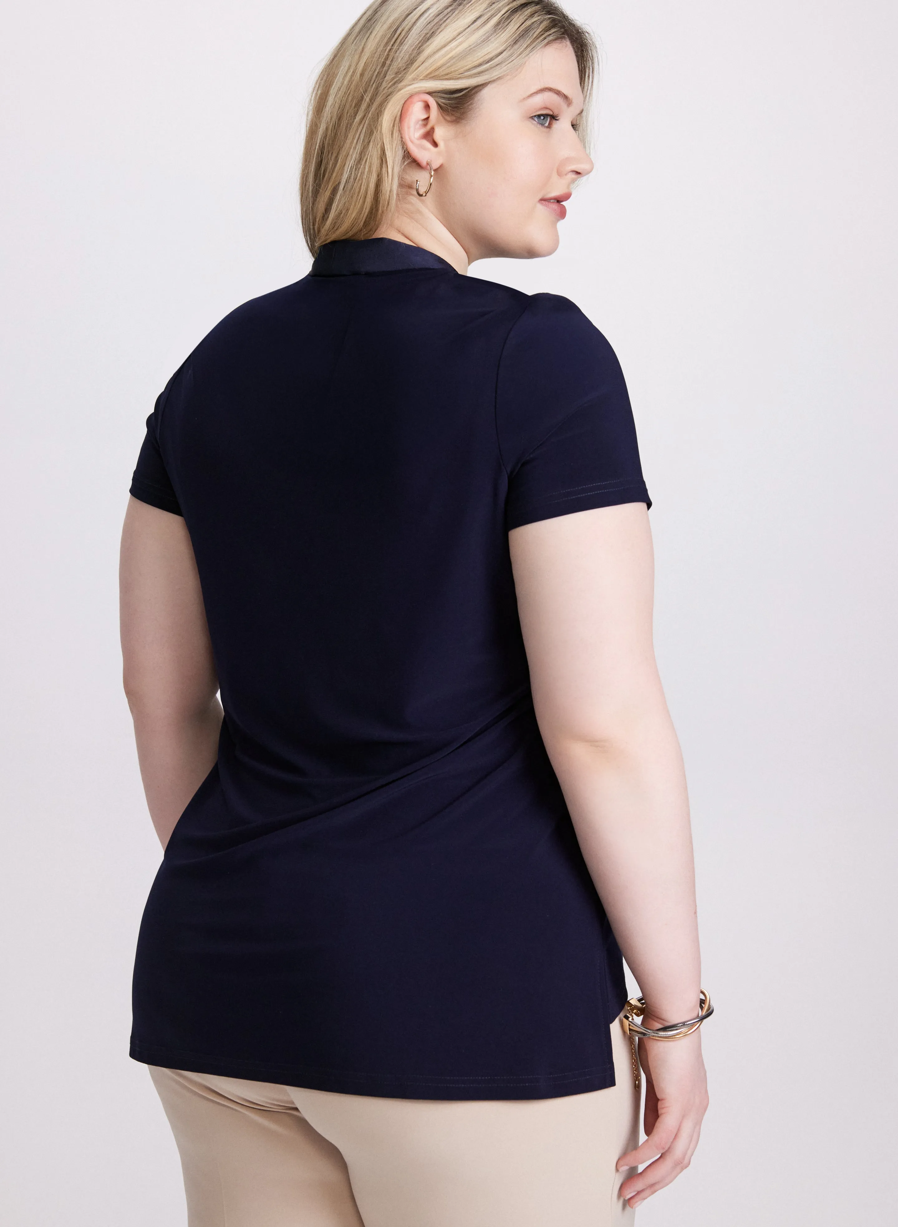 Joseph Ribkoff - V-Neck Tie Top sold by Laura product image thumbnail 4