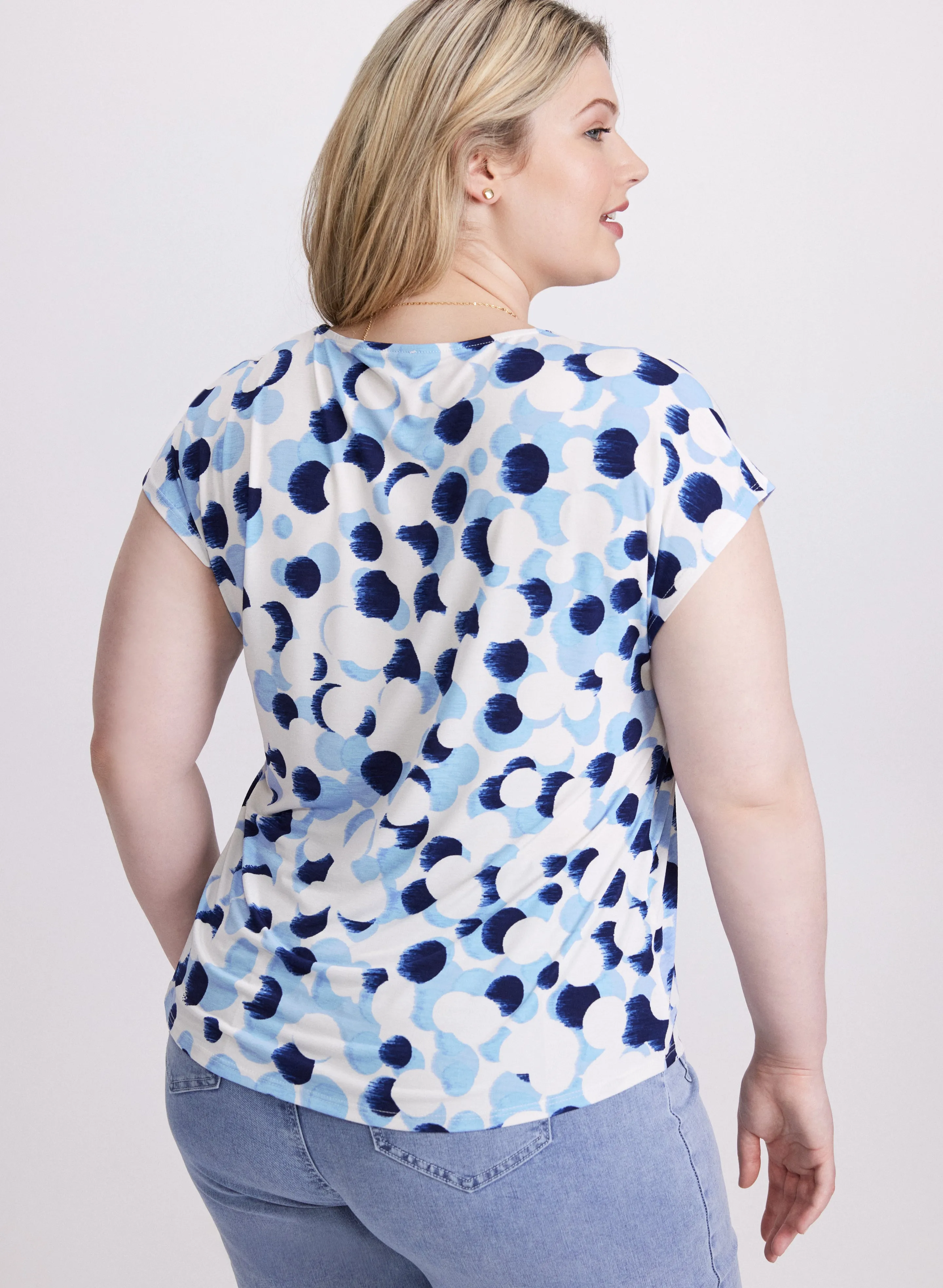 Abstract Dot Print Top sold by Laura product image thumbnail 3