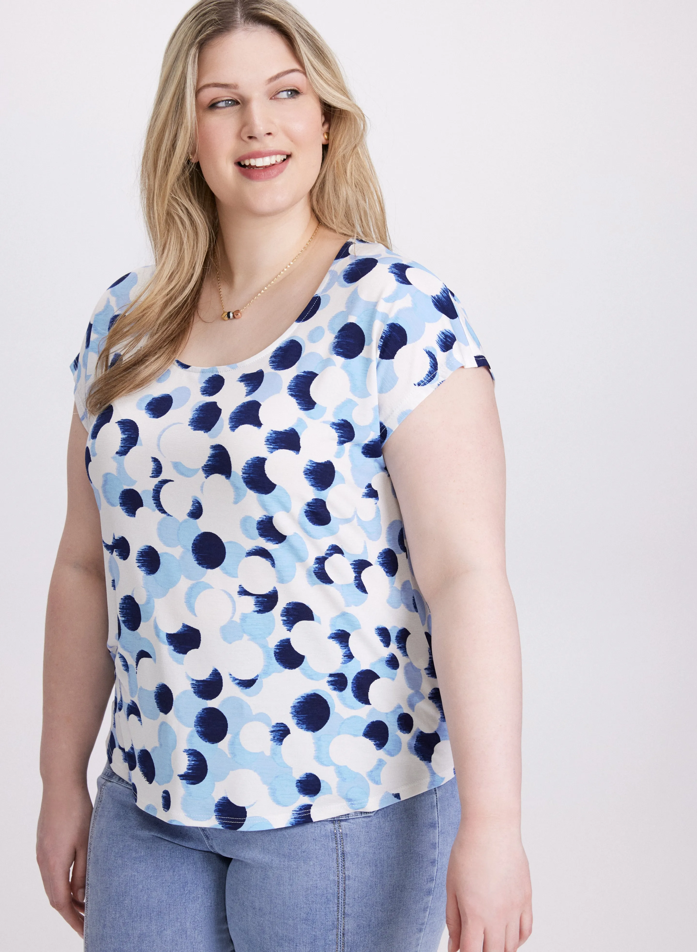 Abstract Dot Print Top sold by Laura product image thumbnail 2