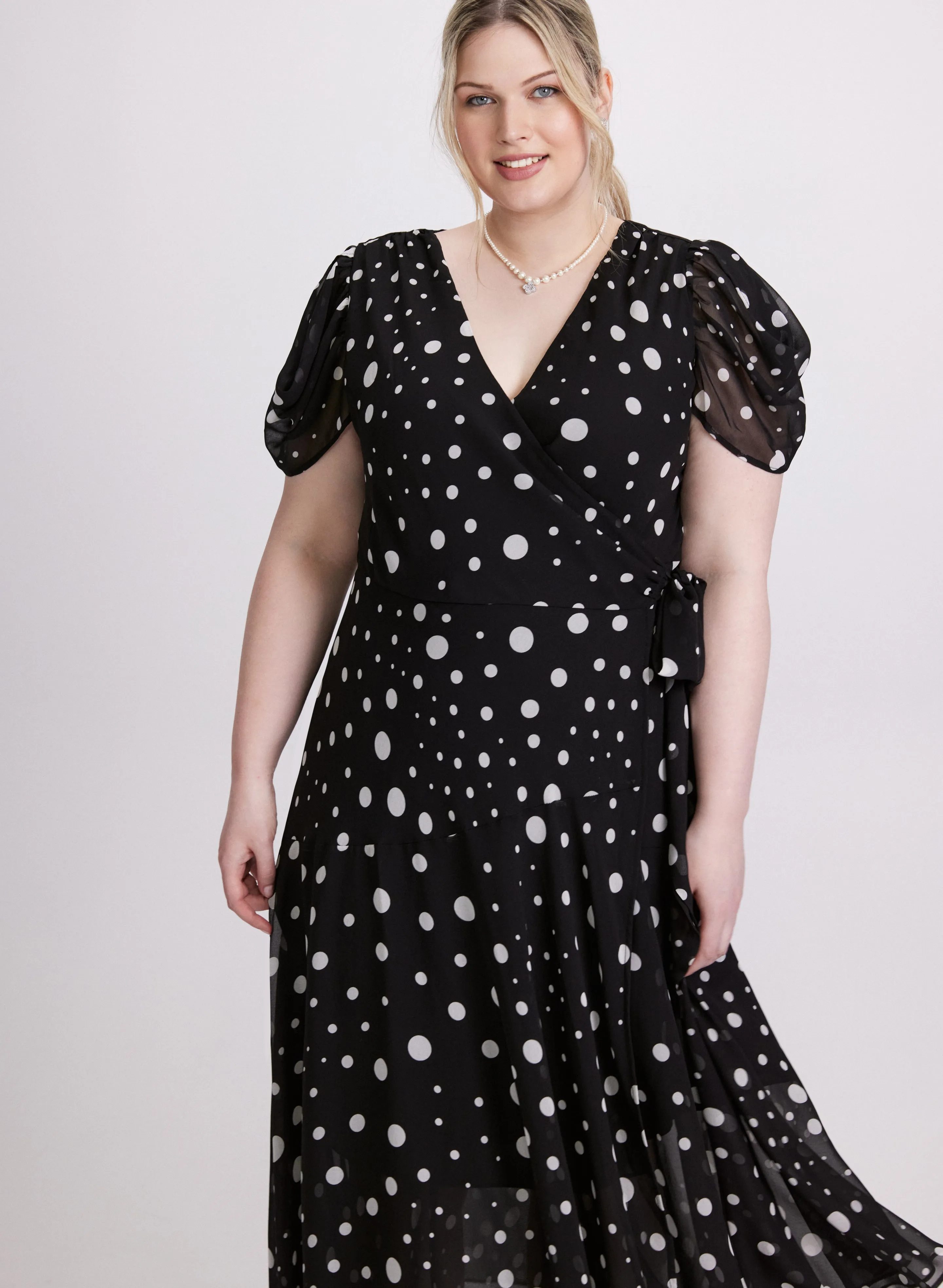 Joseph Ribkoff - Polka Dot Dress sold by Laura product image thumbnail 4