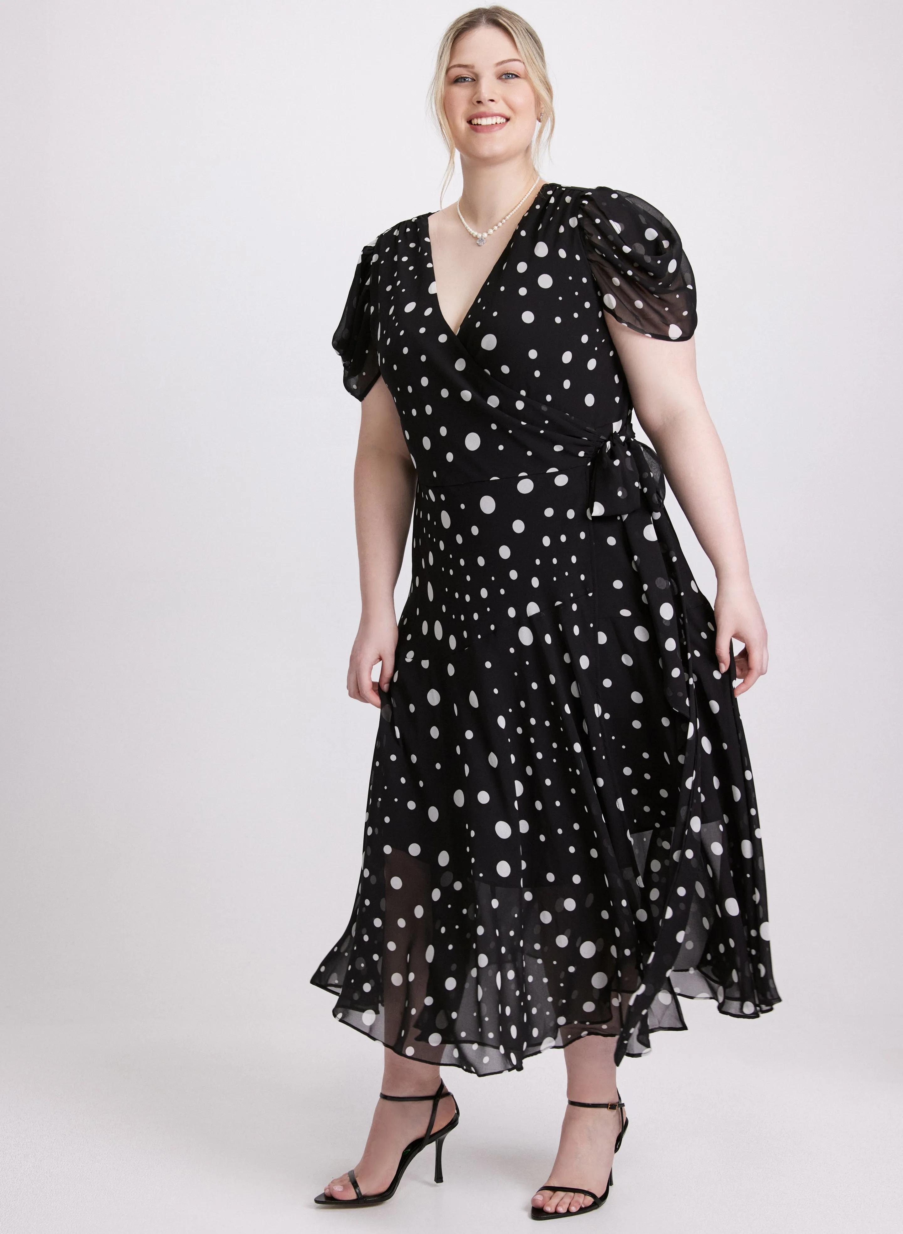 Joseph Ribkoff - Polka Dot Dress sold by Laura product image thumbnail 3