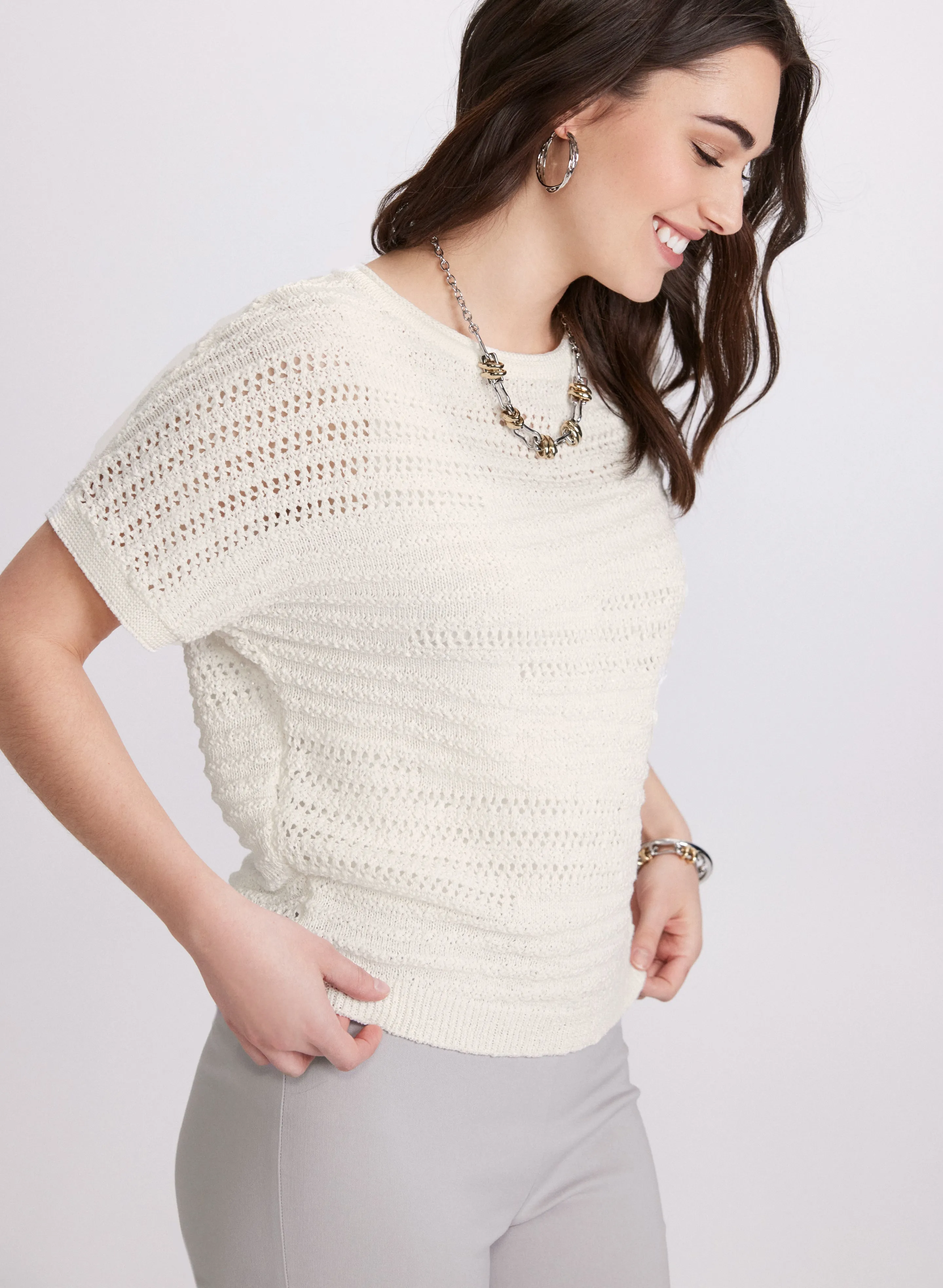 Horizontal Stitch Sweater sold by Laura product image thumbnail 5