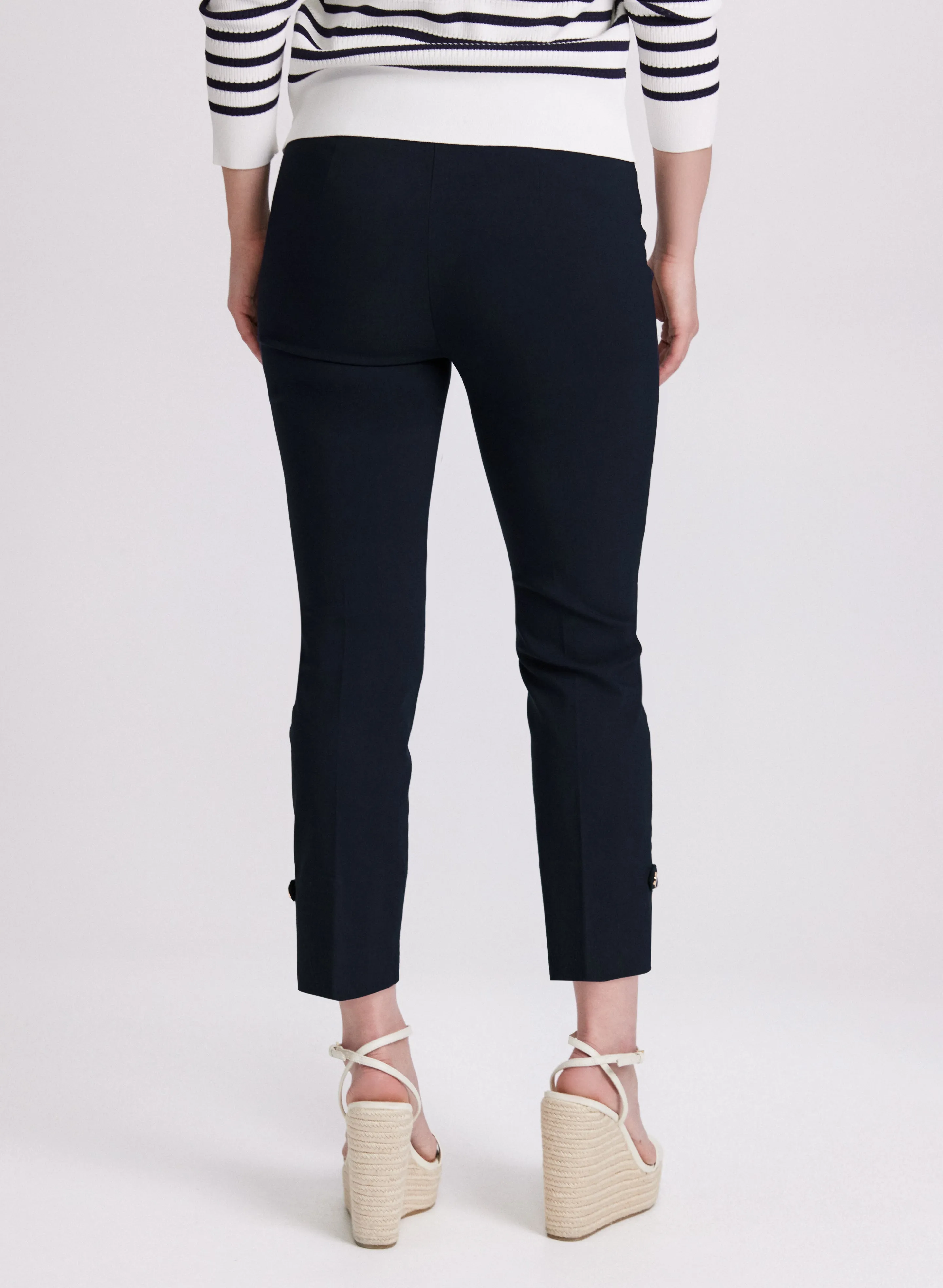 Sofia Slim-Leg Pants - Short sold by Laura product image thumbnail 4