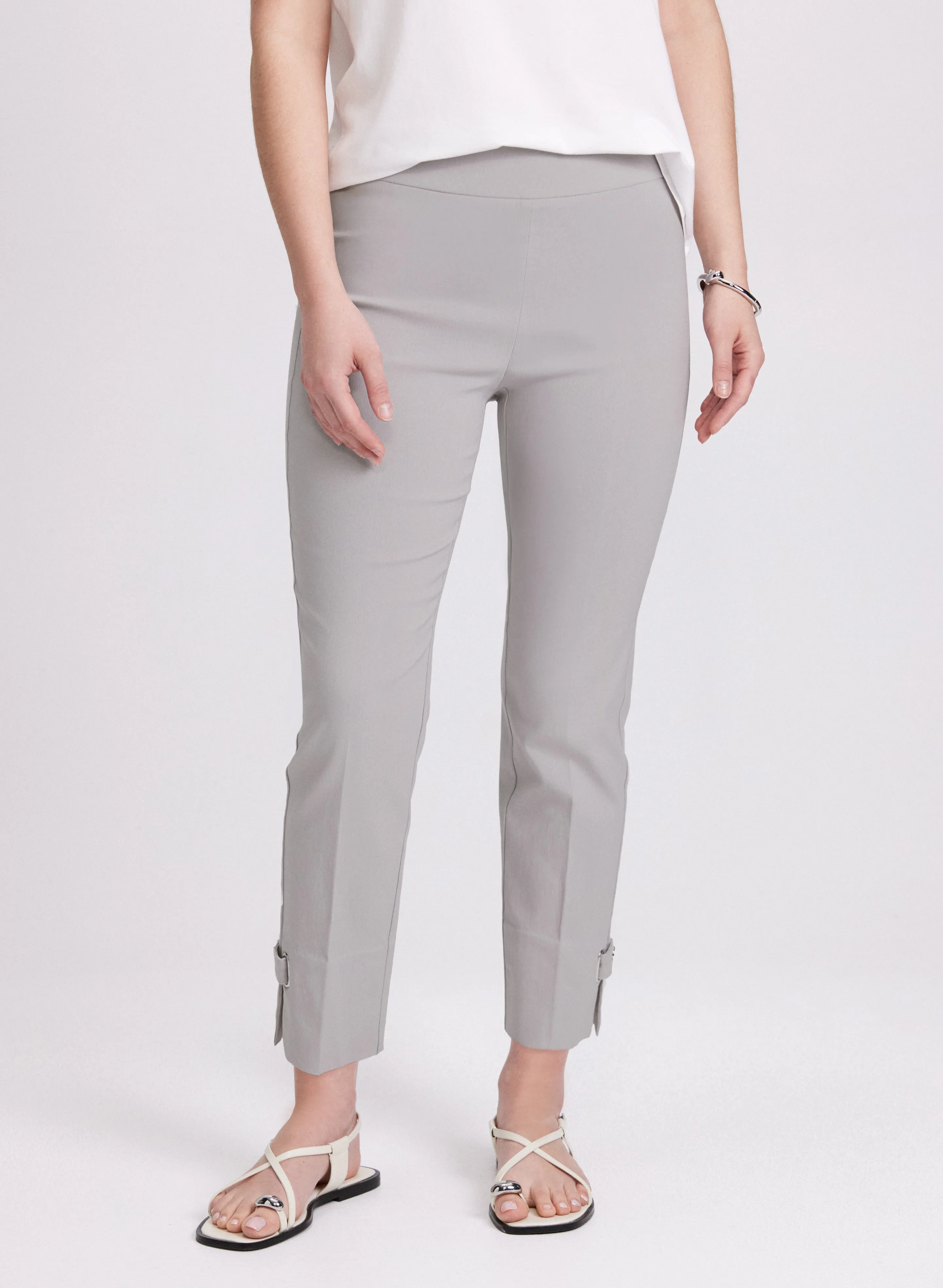 Sofia Slim-Leg Pants - Short sold by Laura
