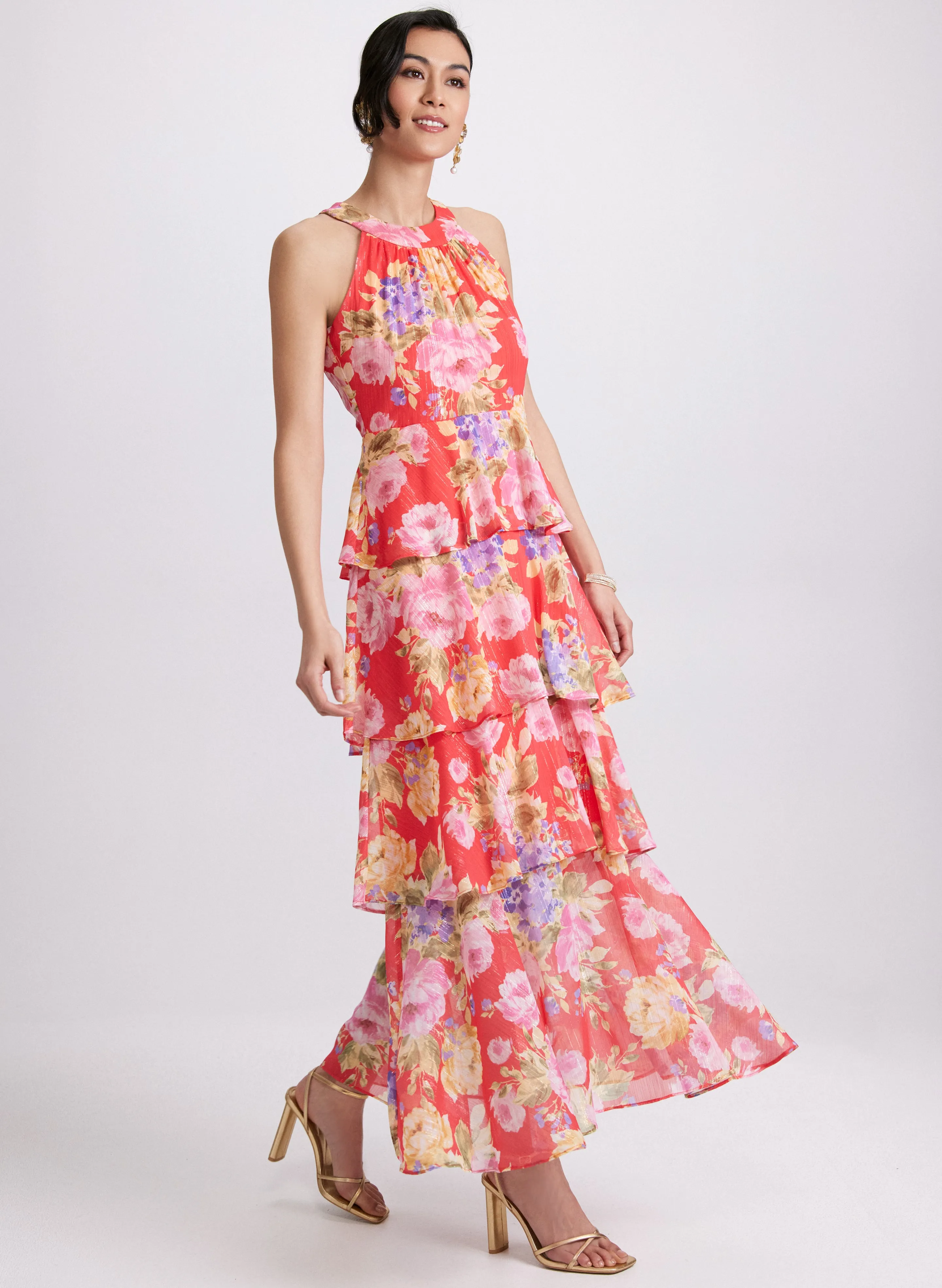 Tiered Floral Dress sold by Laura product image thumbnail 3