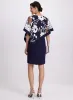Floral Capelet Sheath Dress sold by Laura