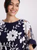 Floral Capelet Sheath Dress sold by Laura
