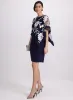 Floral Capelet Sheath Dress sold by Laura