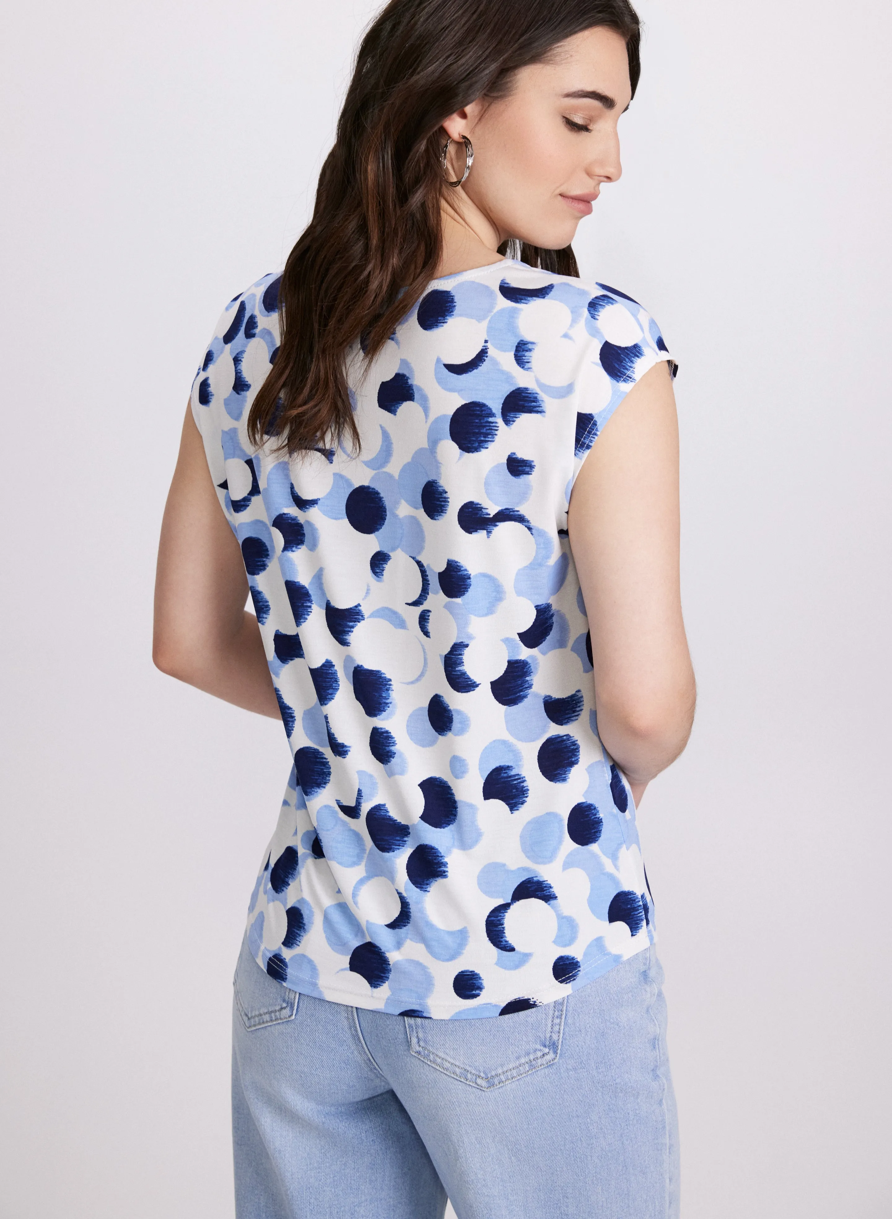 Abstract Dot Print Top sold by Laura product image thumbnail 4