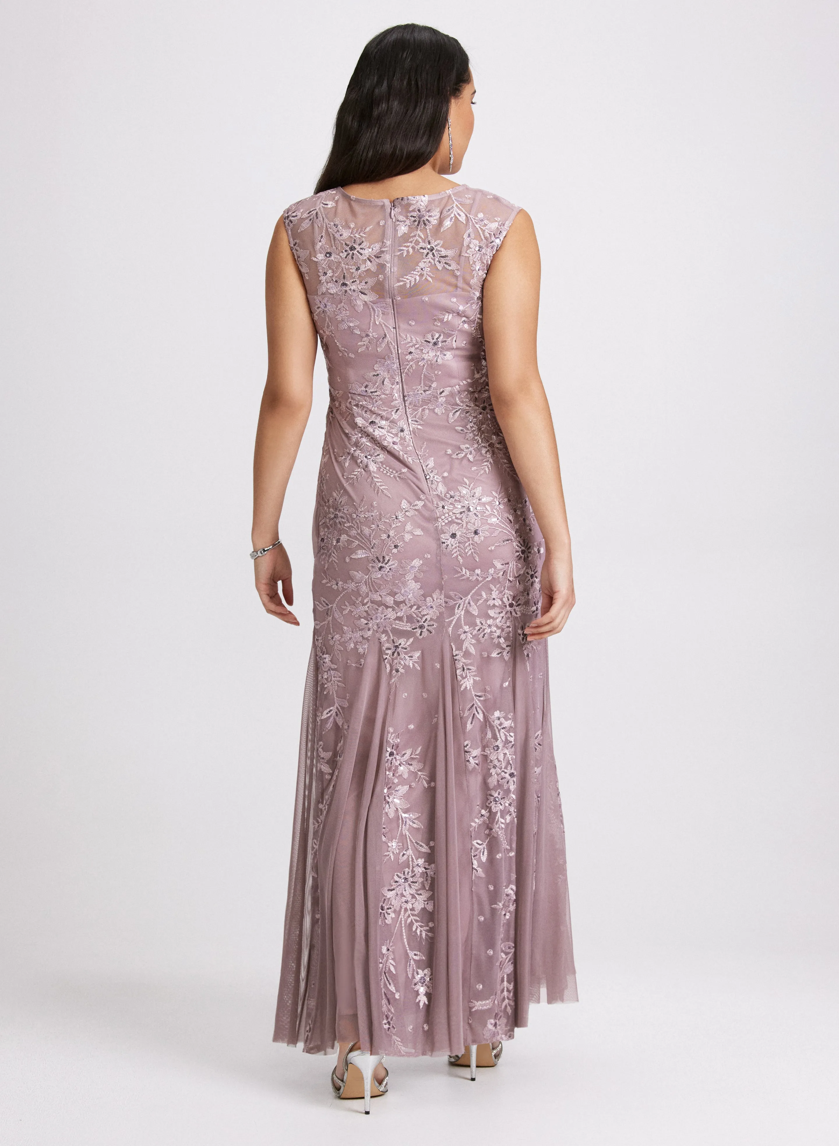 Embroidered Tulle Dress sold by Laura product image thumbnail 3