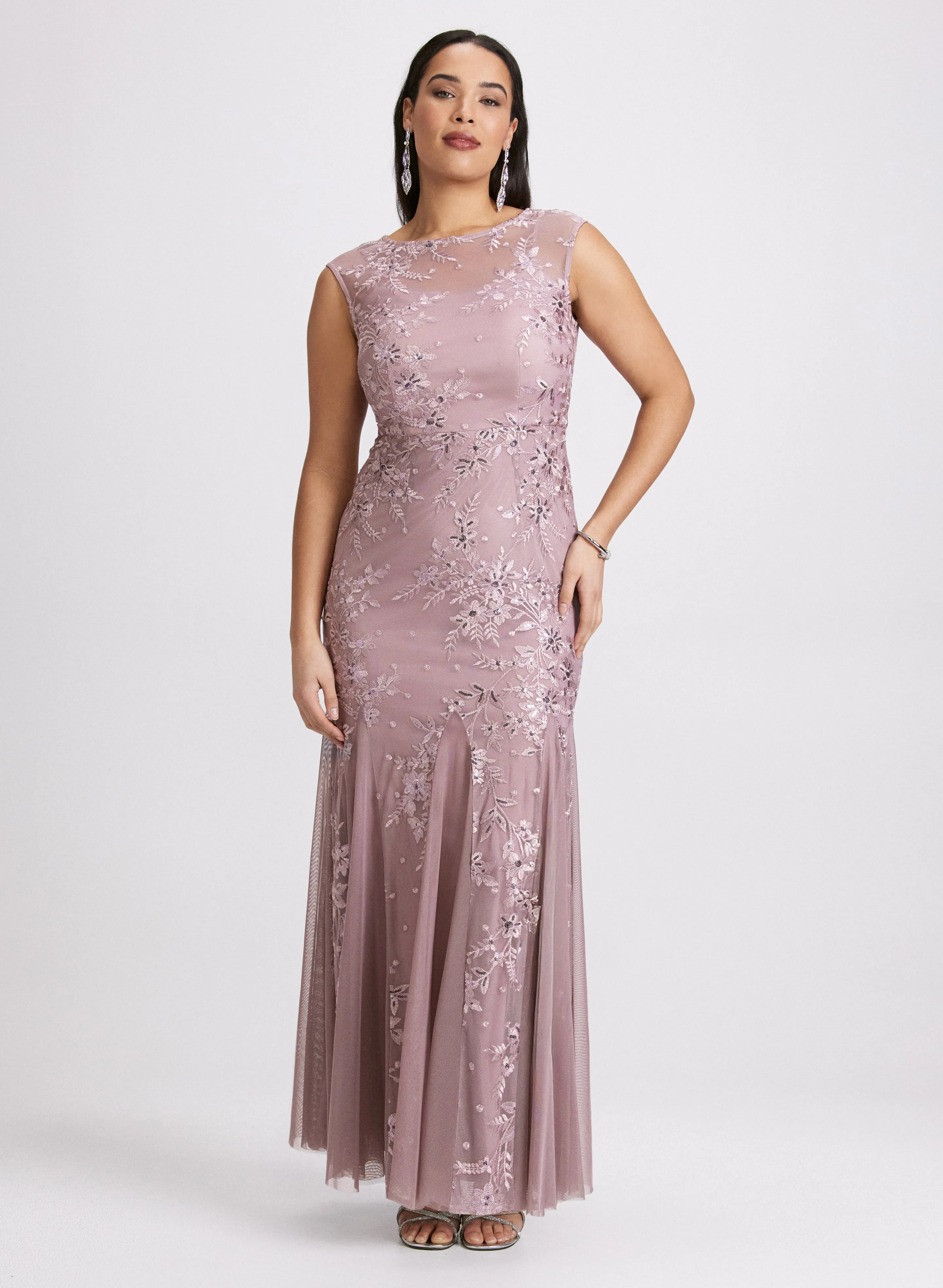 Embroidered Tulle Dress sold by Laura