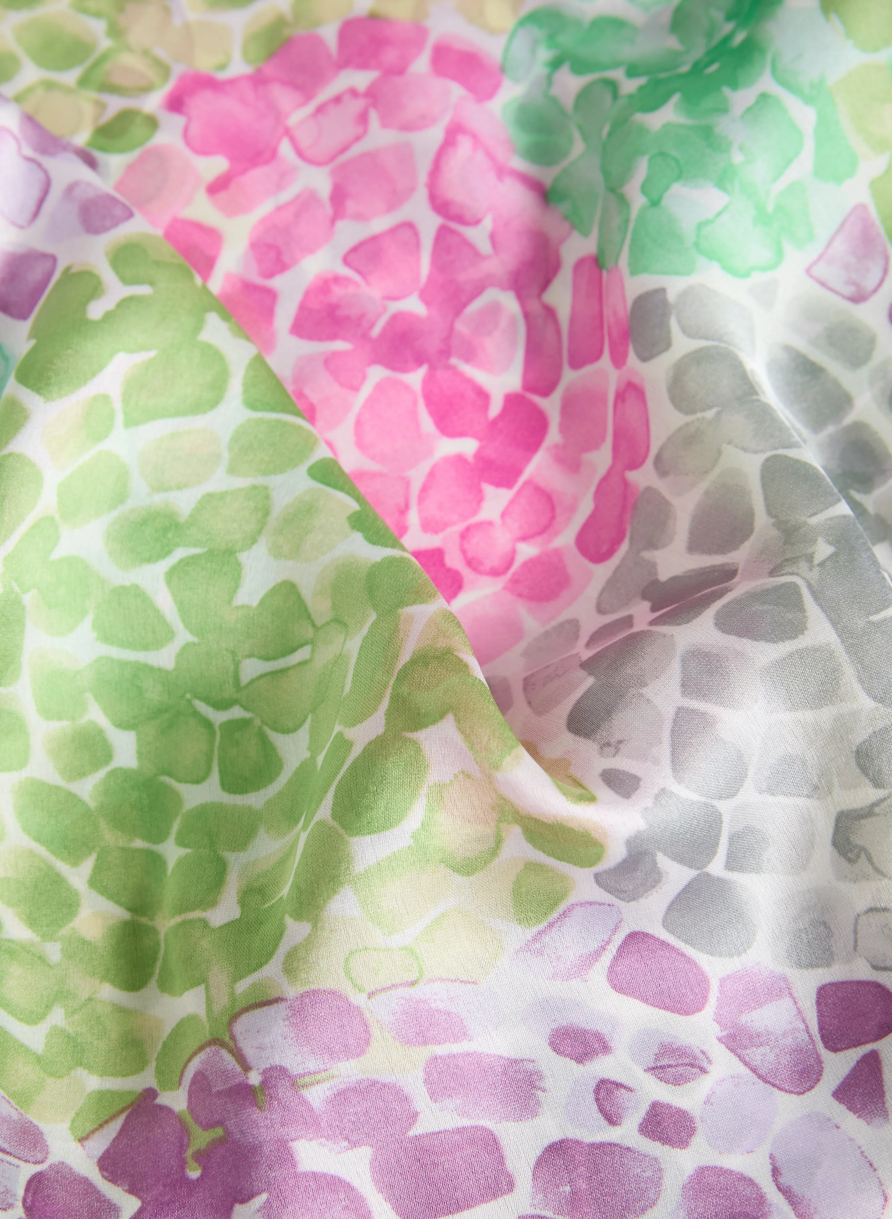 Silky Abstract Print Scarf sold by Laura product image thumbnail 2