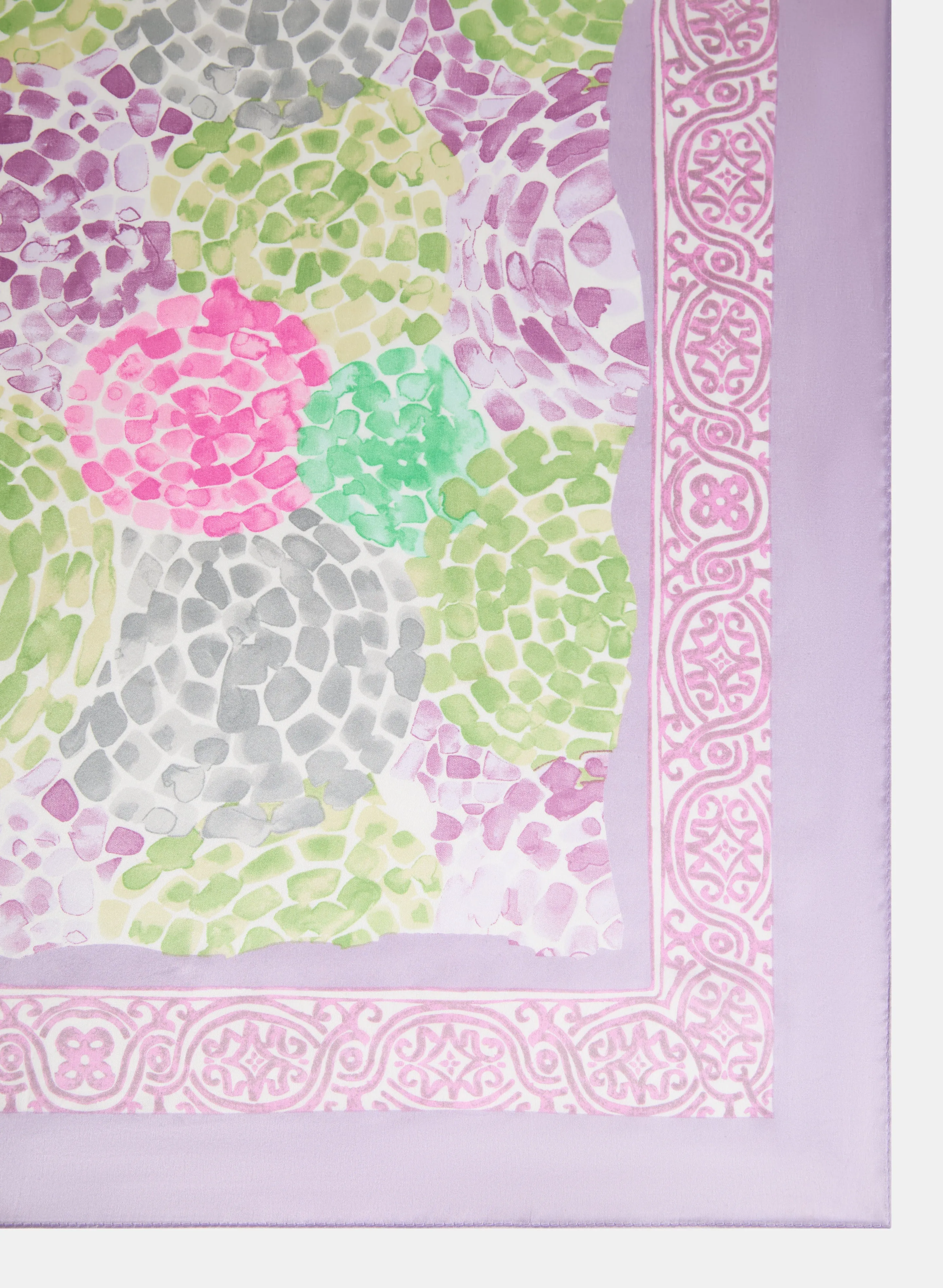 Silky Abstract Print Scarf sold by Laura product image thumbnail 3