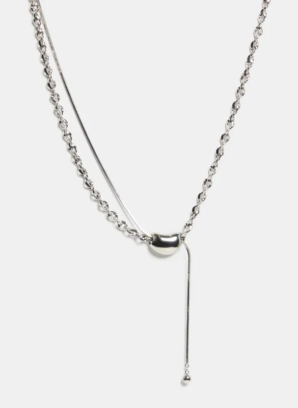 Double Chain Necklace sold by Laura