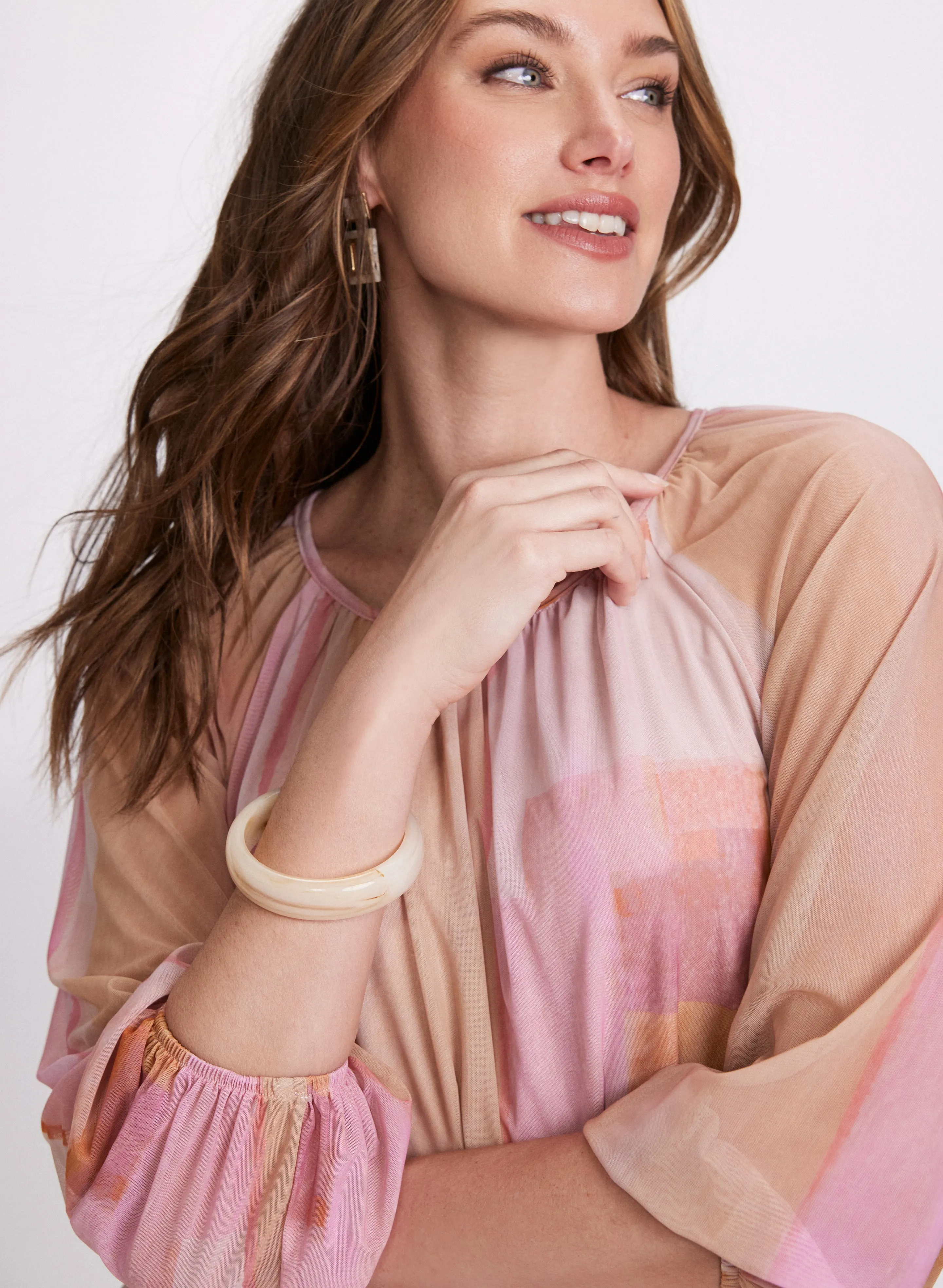 Balloon Sleeve Top sold by Laura product image thumbnail 5