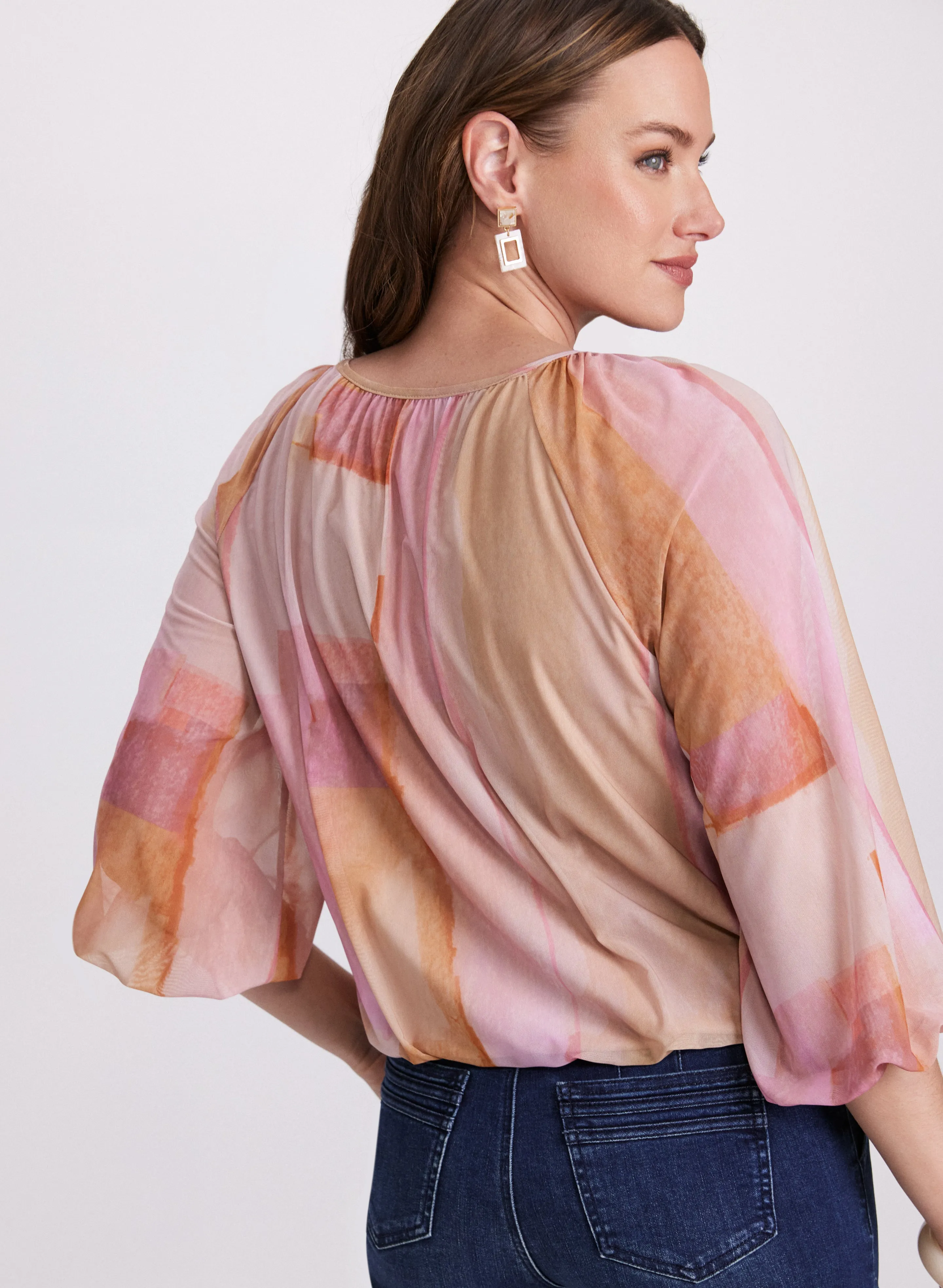 Balloon Sleeve Top sold by Laura product image thumbnail 3