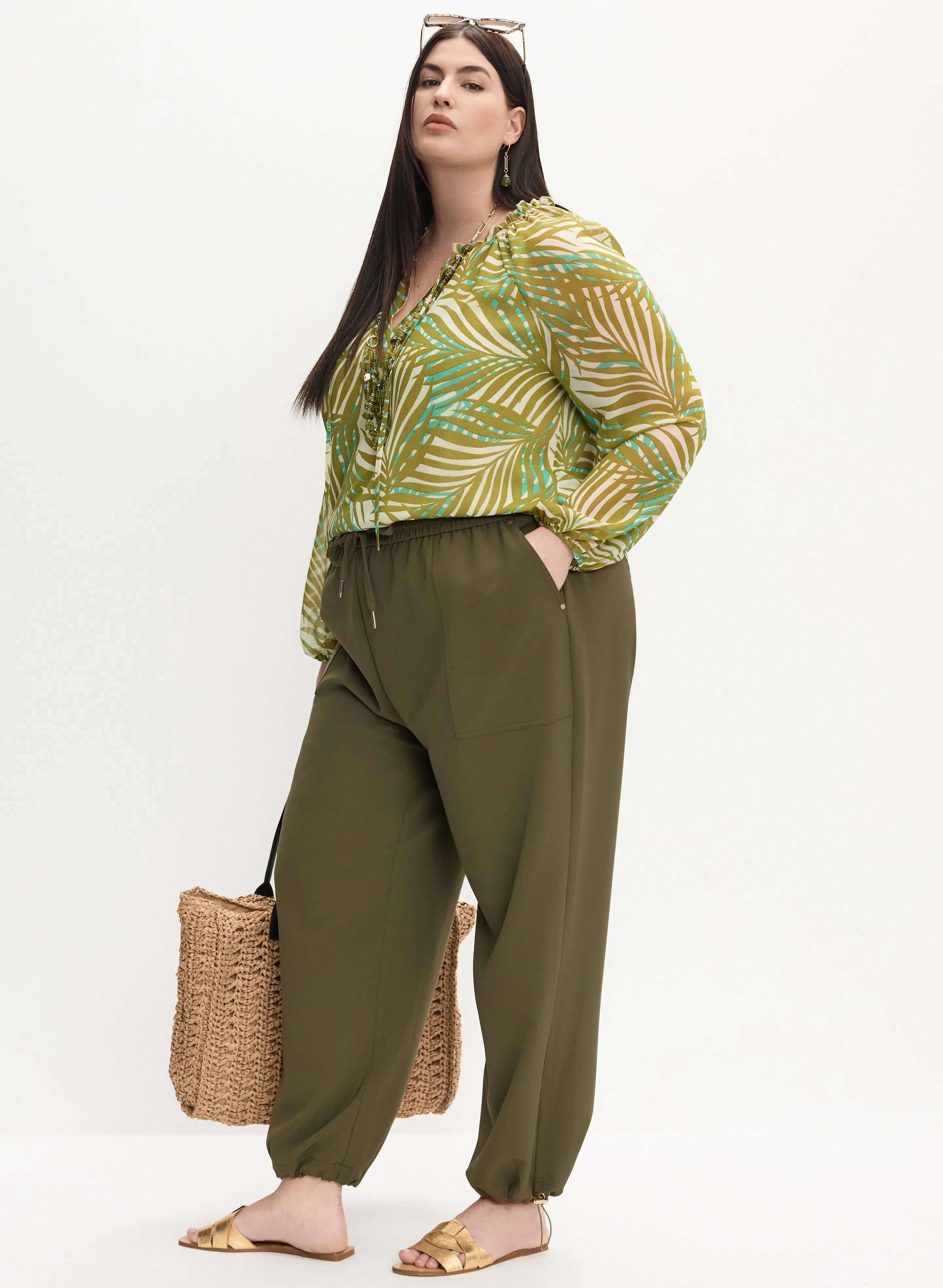 Melanie Lyne - Pull-On Jogger Pants sold by Laura product image thumbnail 3
