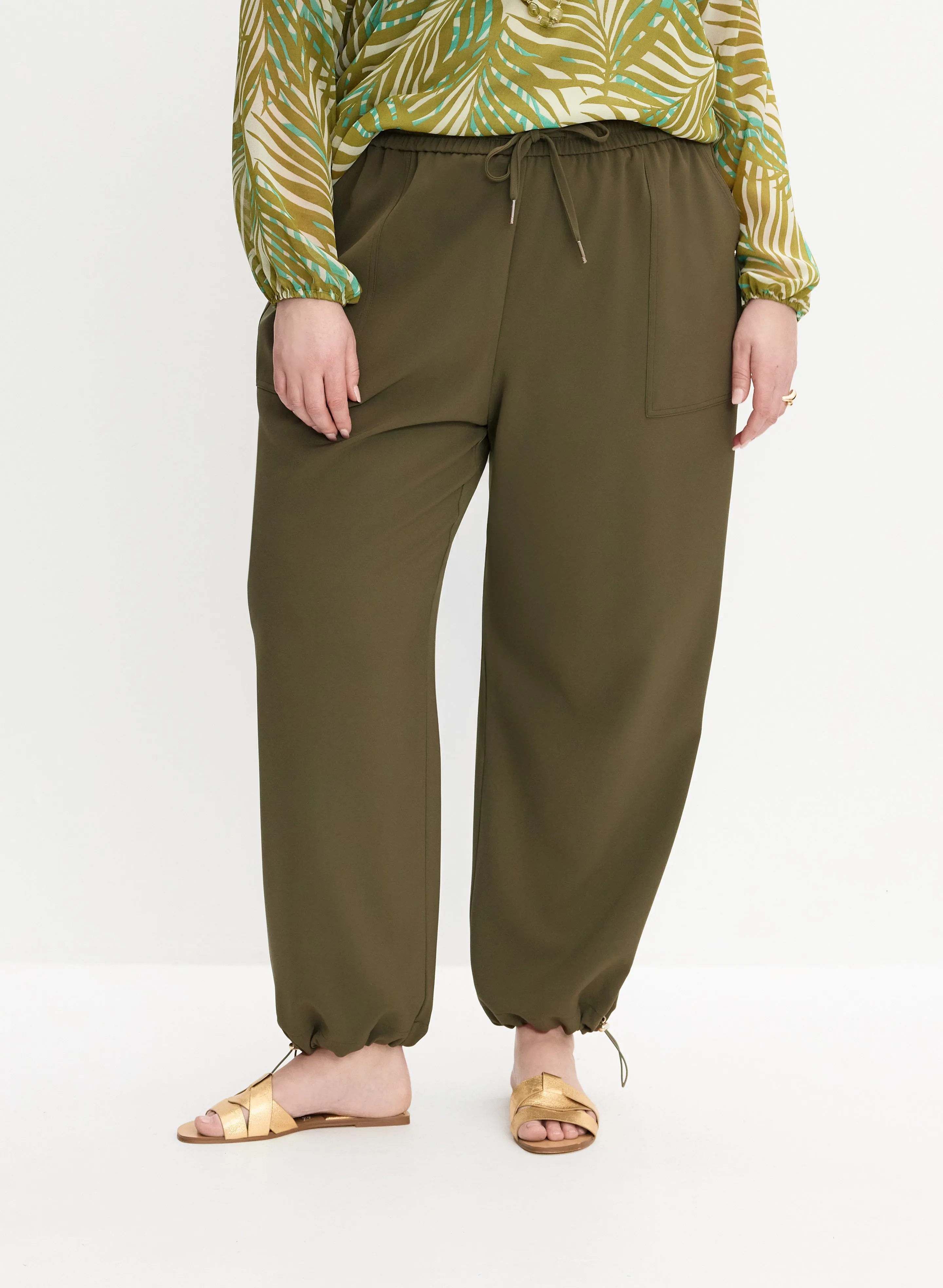 Melanie Lyne - Pull-On Jogger Pants sold by Laura