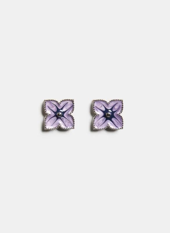 Flower Stud Earrings sold by Laura