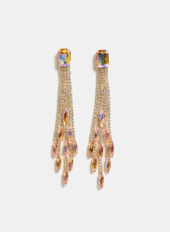 Cascade Chandelier Earrings sold by Laura