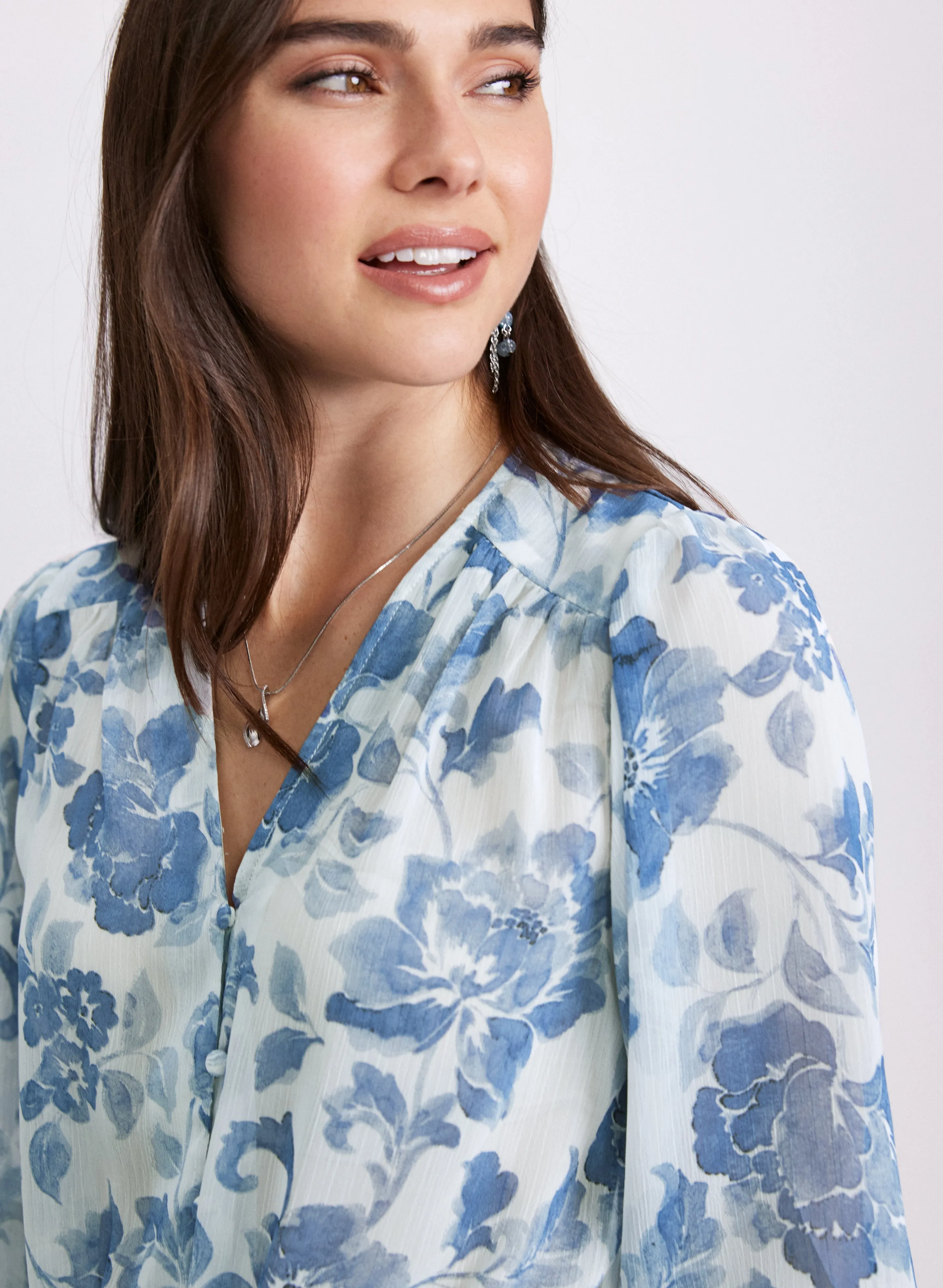 Floral Print Blouse sold by Laura product image thumbnail 5