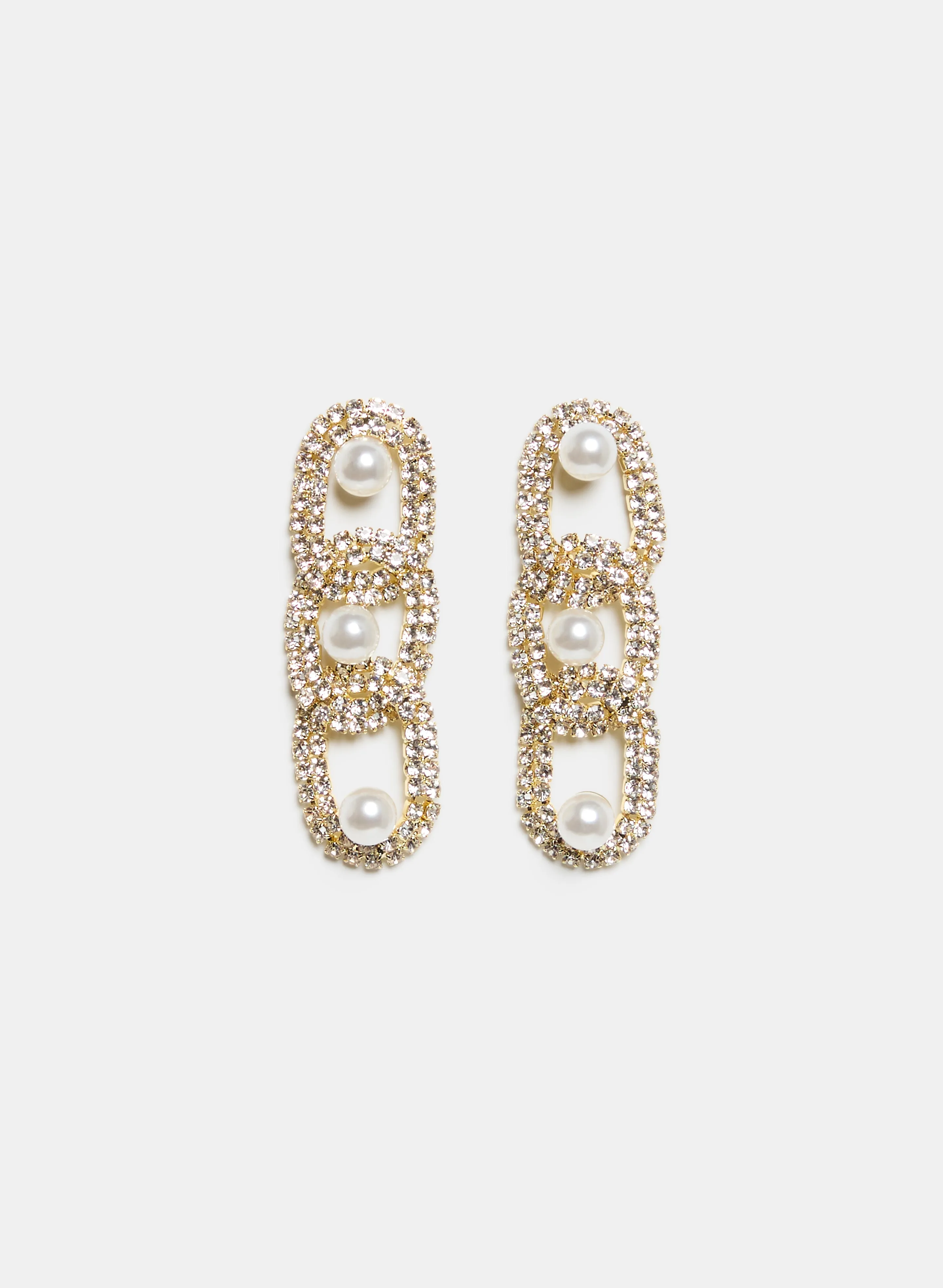 Tiered Oval Earrings sold by Laura